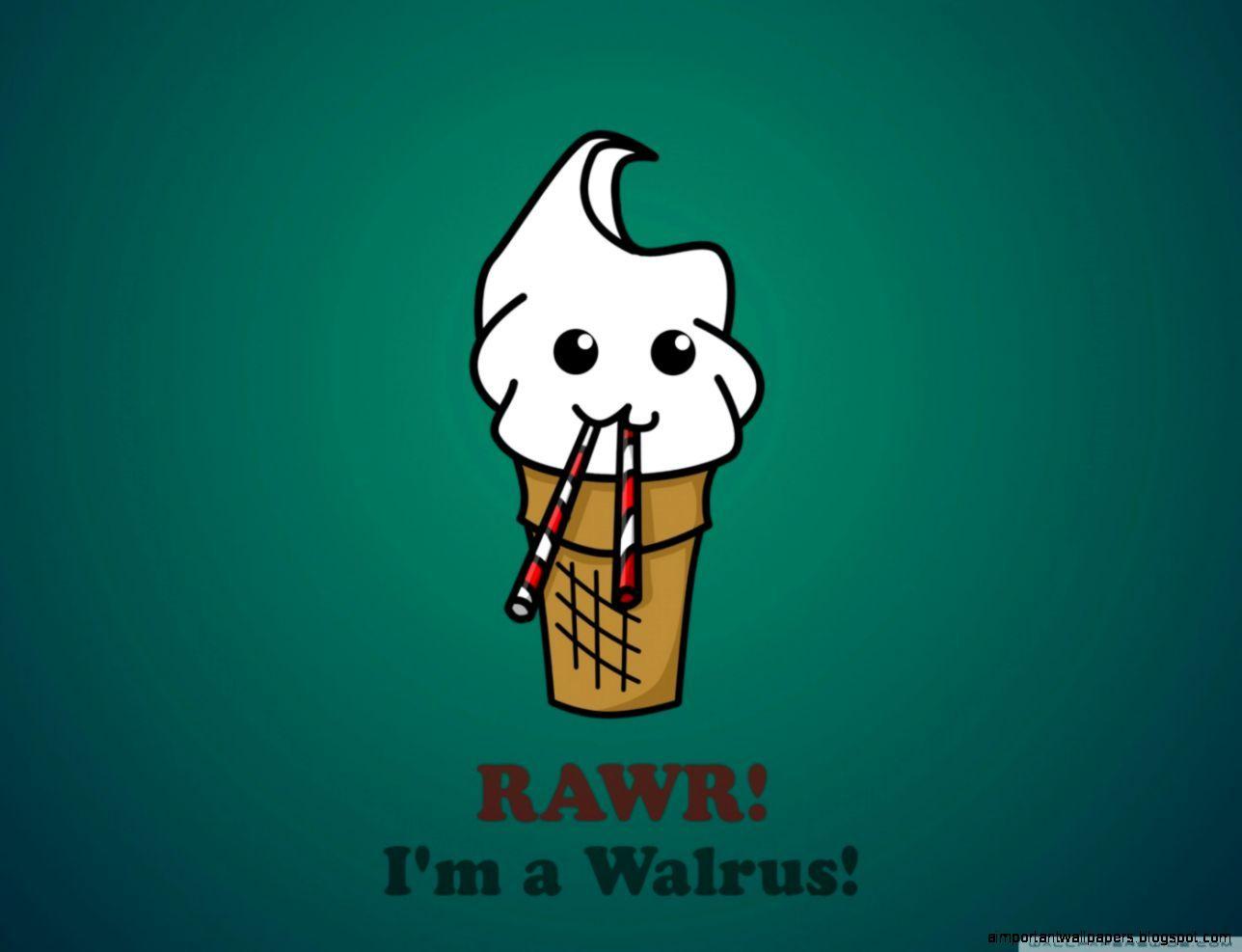 1288x987 Freaky Ice Cream Funny Desktop Background