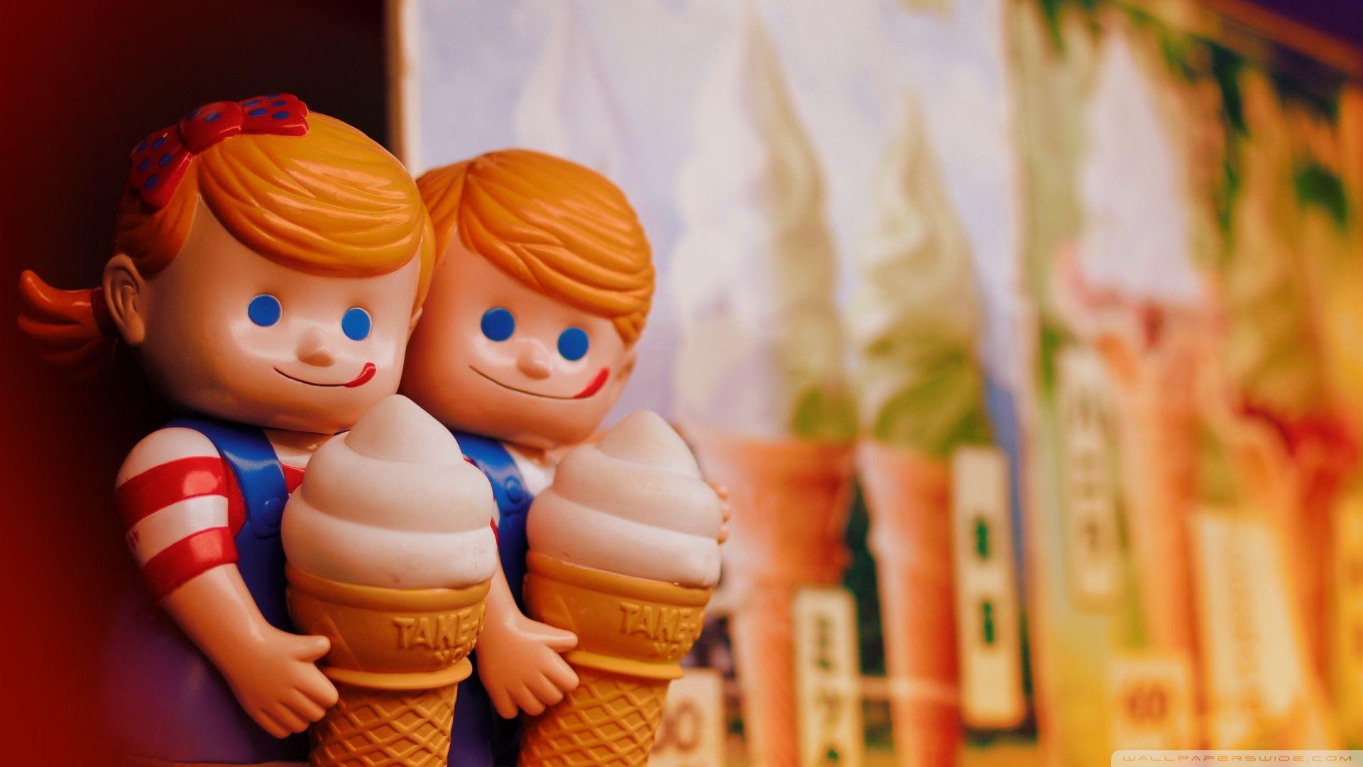 1920x1080 Toys children dolls food ice cream cute wallpaperx1080