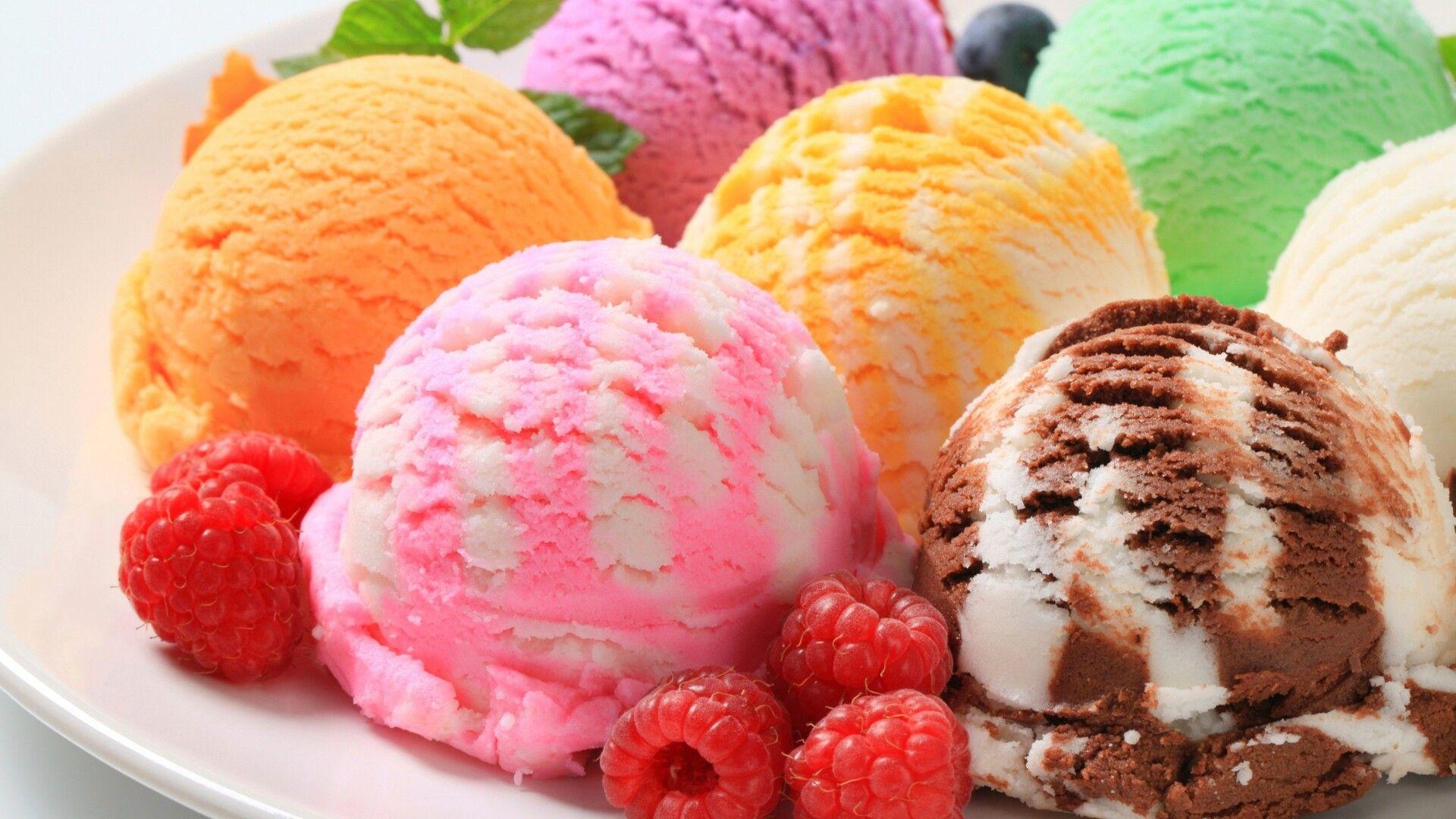 1920x1080 Delicious fruit ice cream in a hot summer day -HD wallpaper