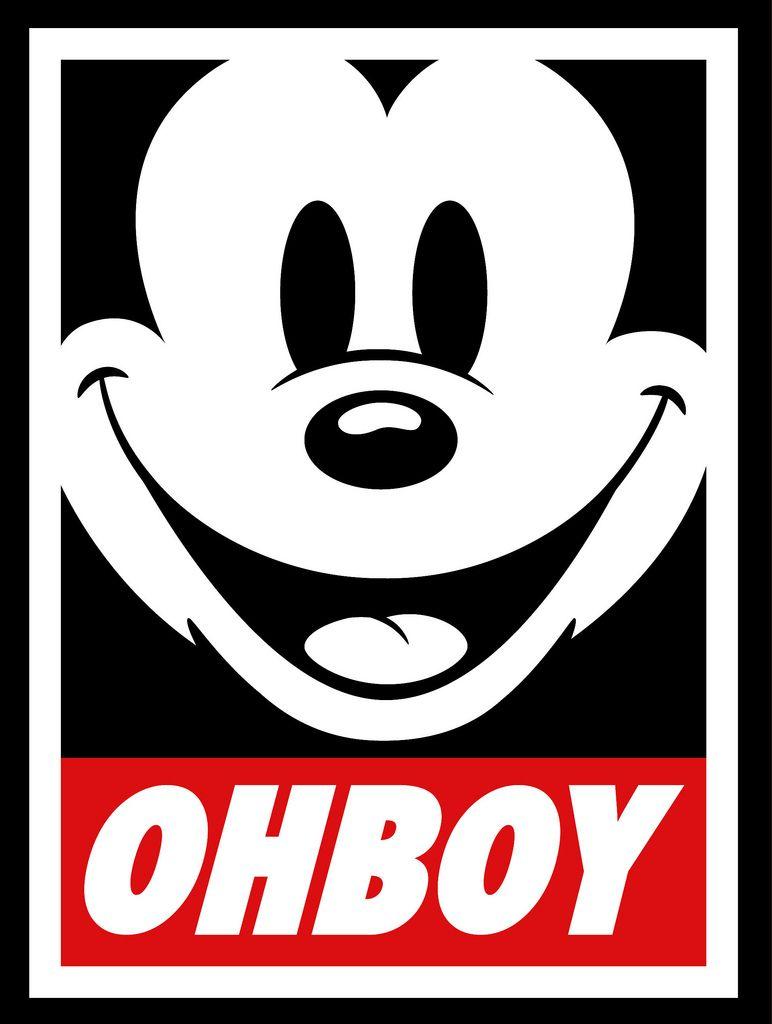 772x1024 Obey Mickey Mouse Funny Quotes.