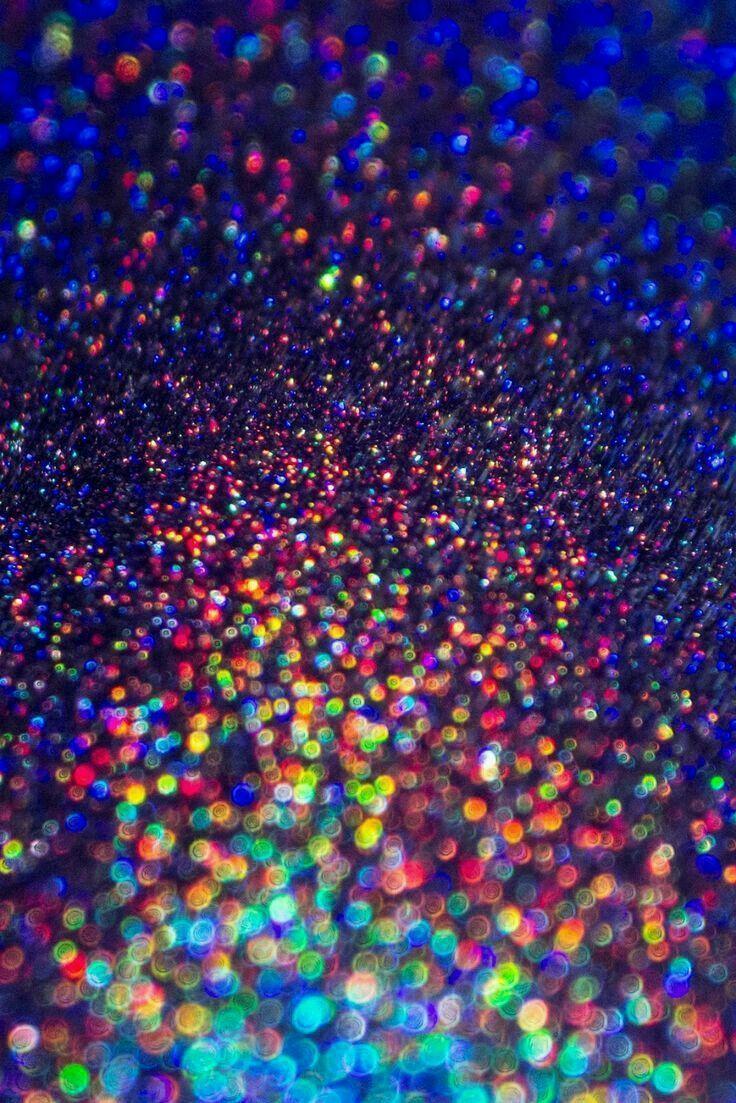 736x1103 Neon Rainbow Sparkles KAI. iPhone wallpaper glitter