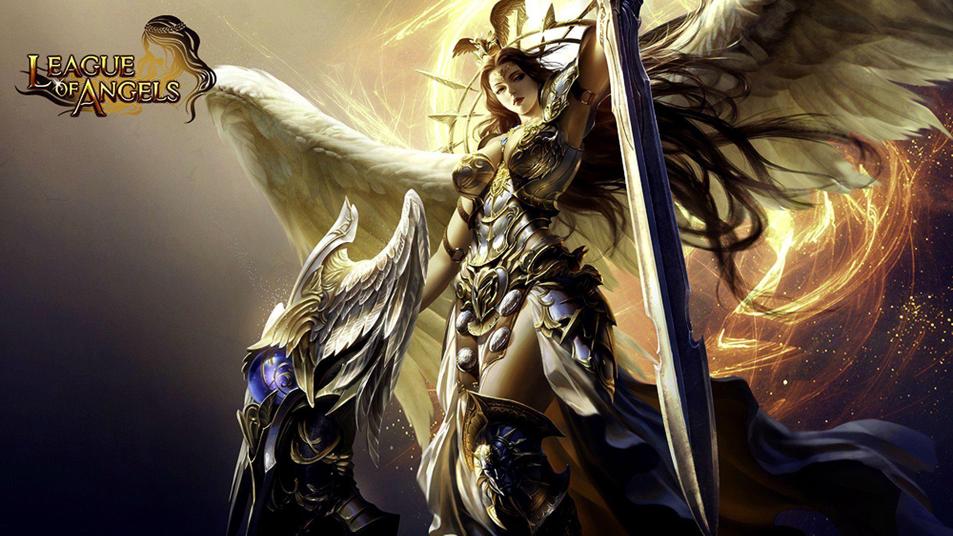 1920x1080 LEAGUE OF ANGELS Fantasy Angel Warrior League Angels Game Loa 17