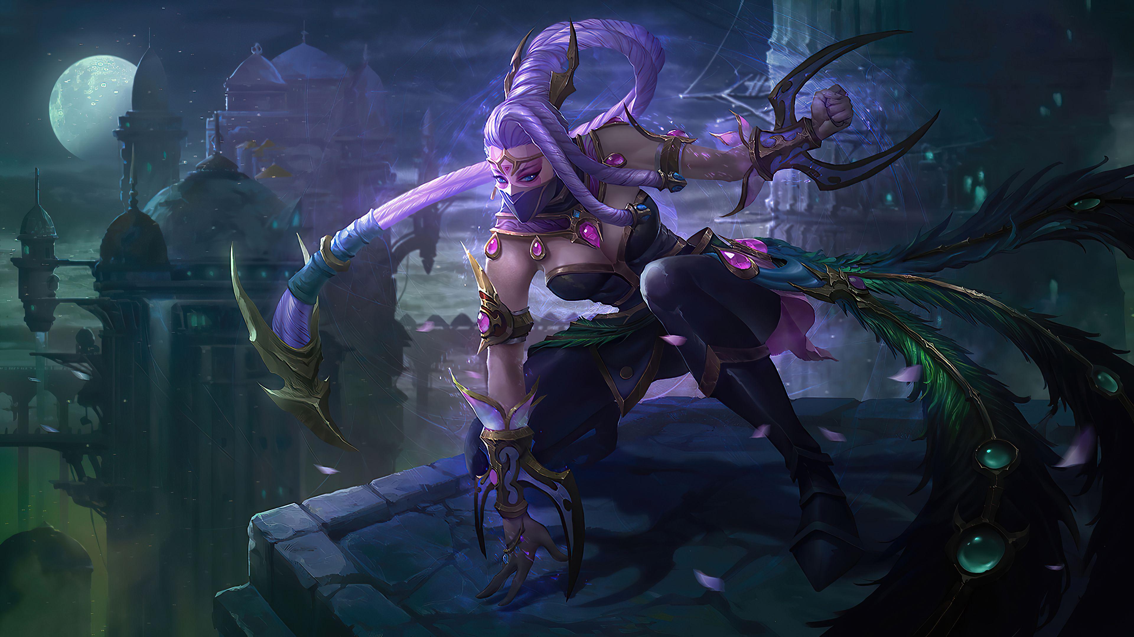 3840x2160 Lanaya The Templar Assassin from Dota 2 Wallpaper 4k Ultra HD