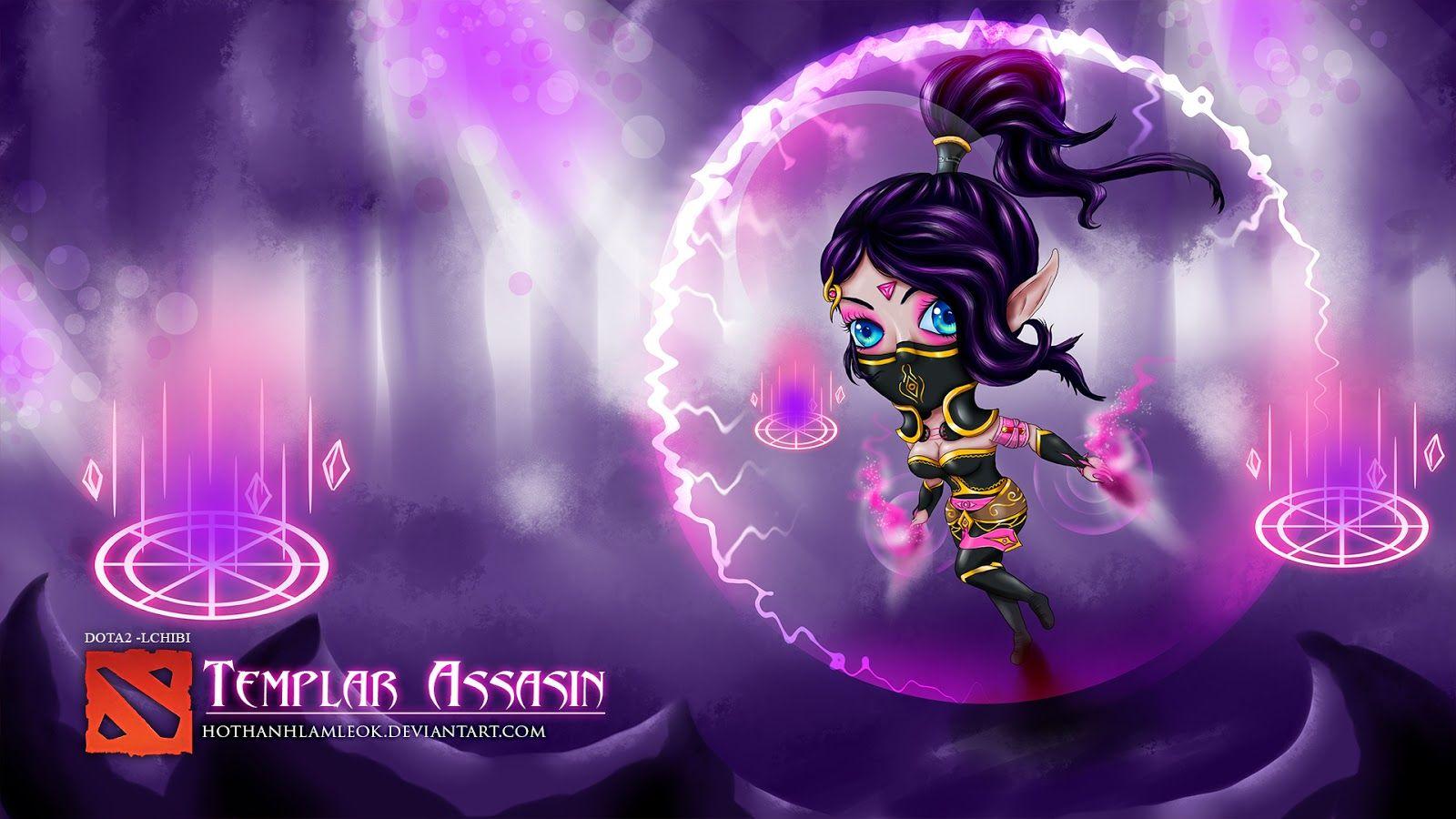 1600x900 Dota 2 Wallpaper: Dota2 Wallpaper Assassin CHibi