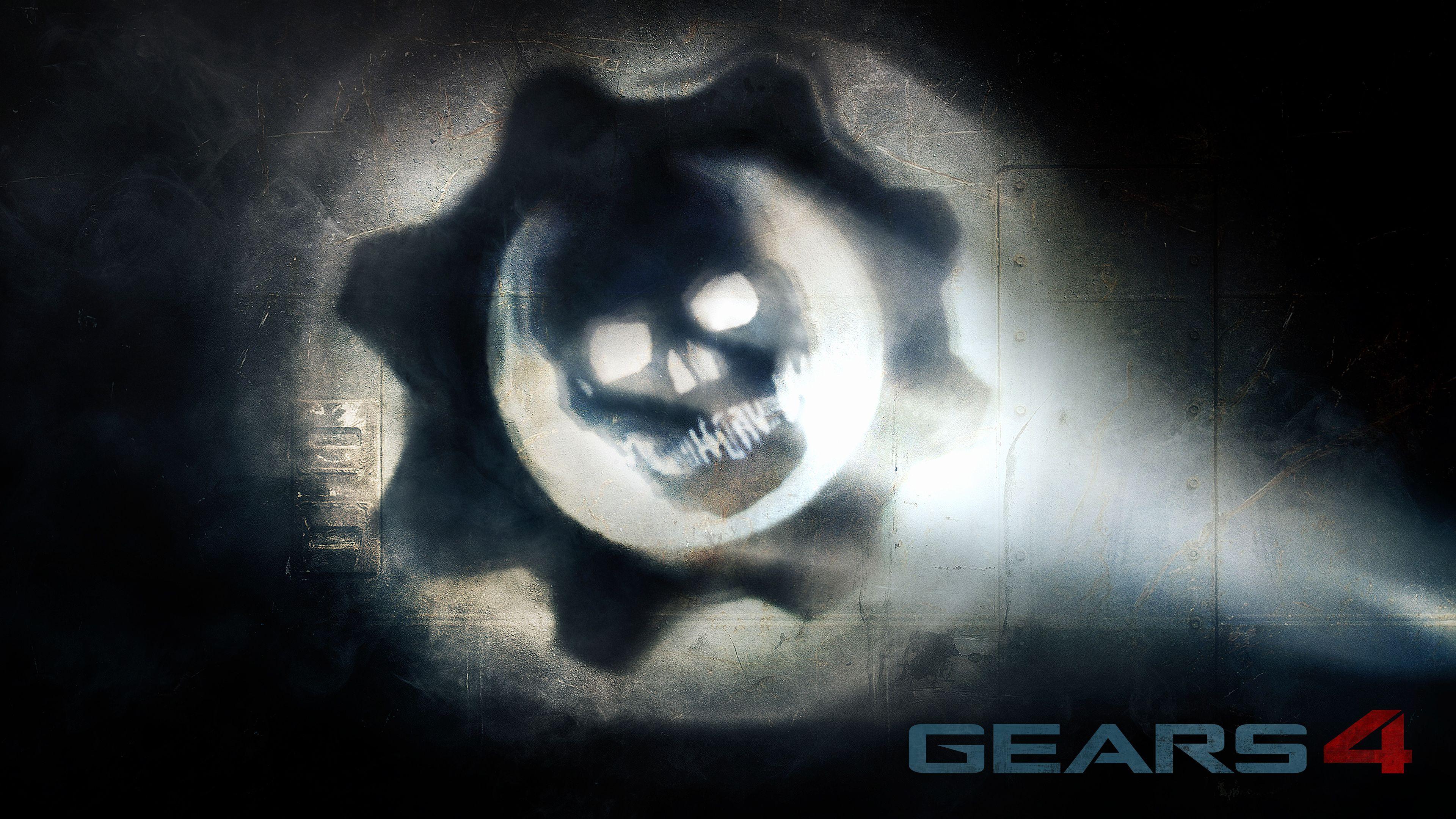3840x2160 Gears Of War 4 Logo, HD Games, 4k Wallpaper, Image, Background