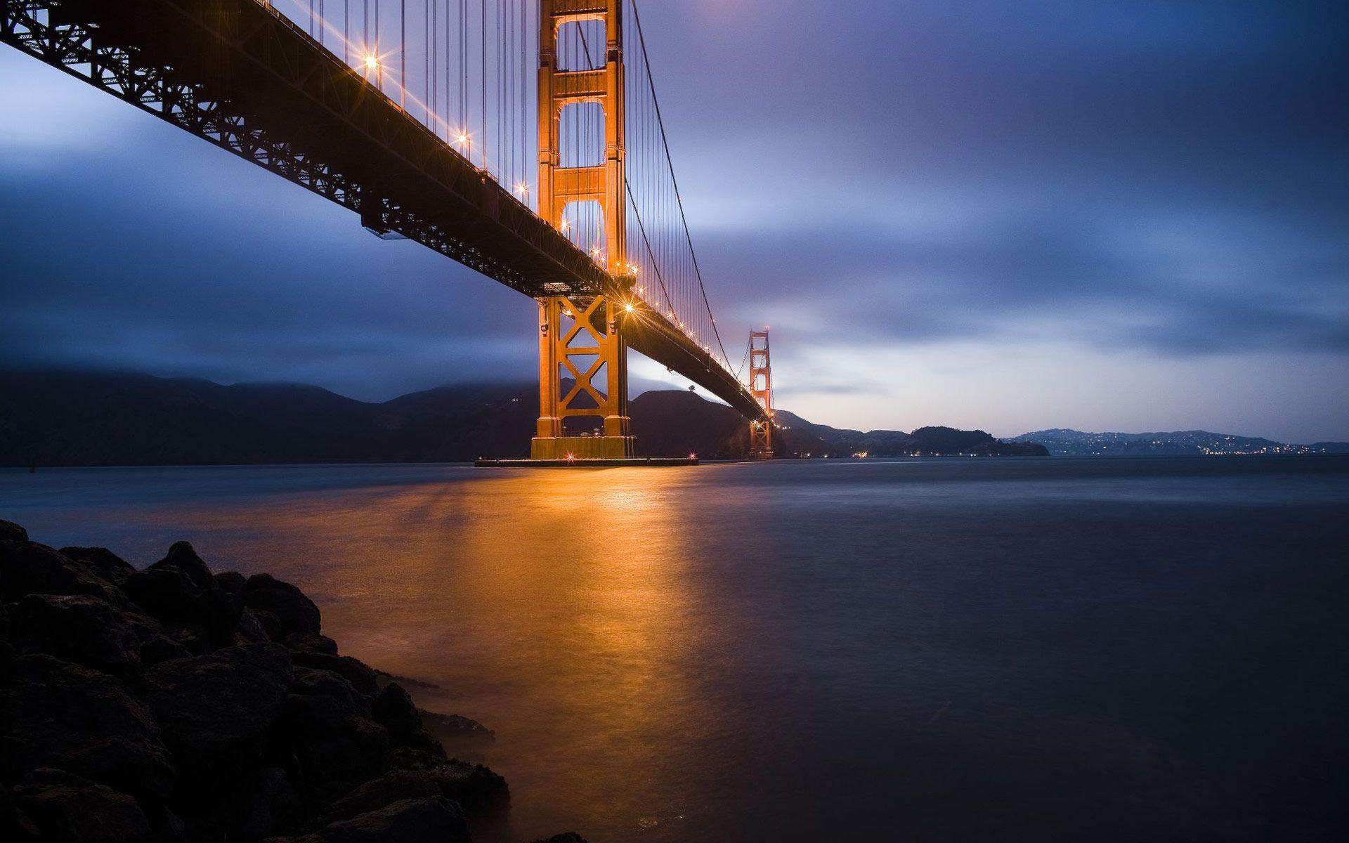 1920x1200 Bridge Background Gate Bridge HD Wallpaper