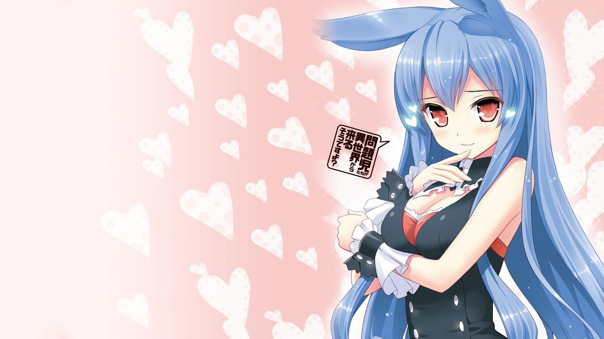 1920x1080 Anime Bunnies Wallpaper
