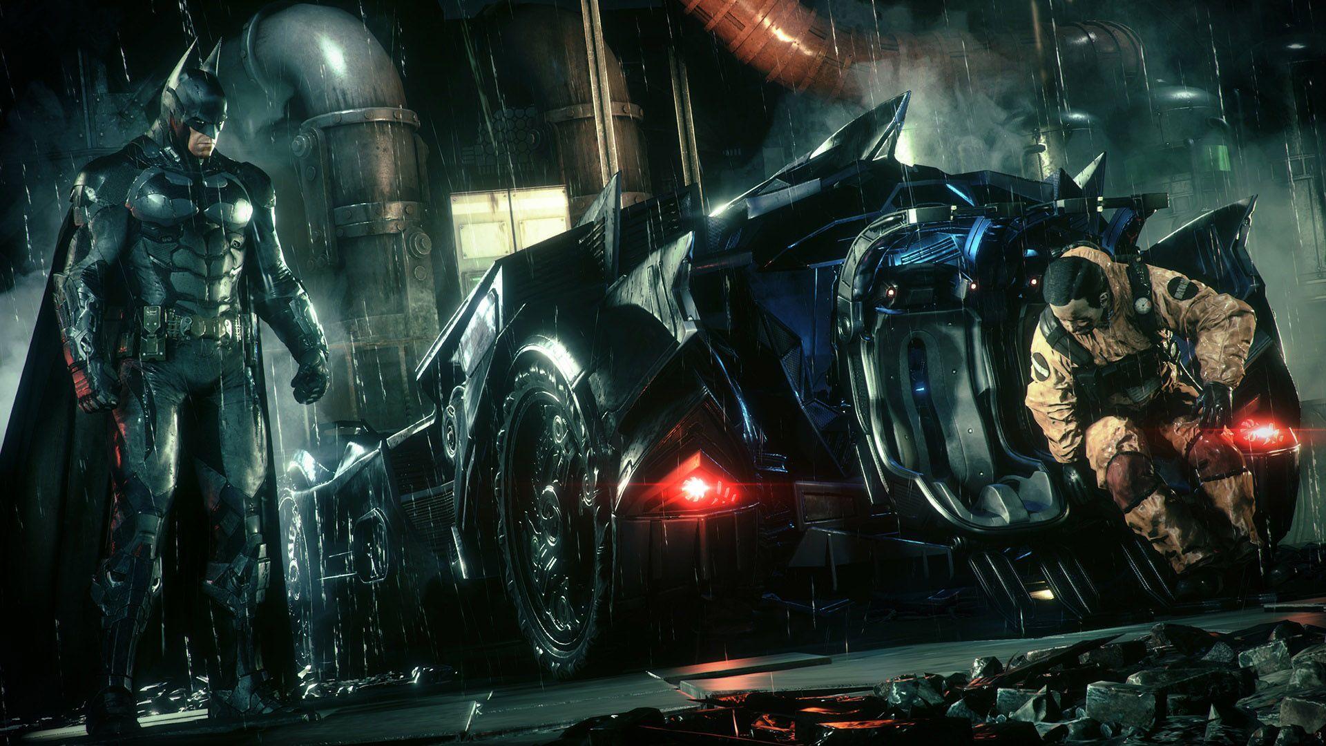 1920x1080 Arkham Knight Batman vs new 52 Deathstroke