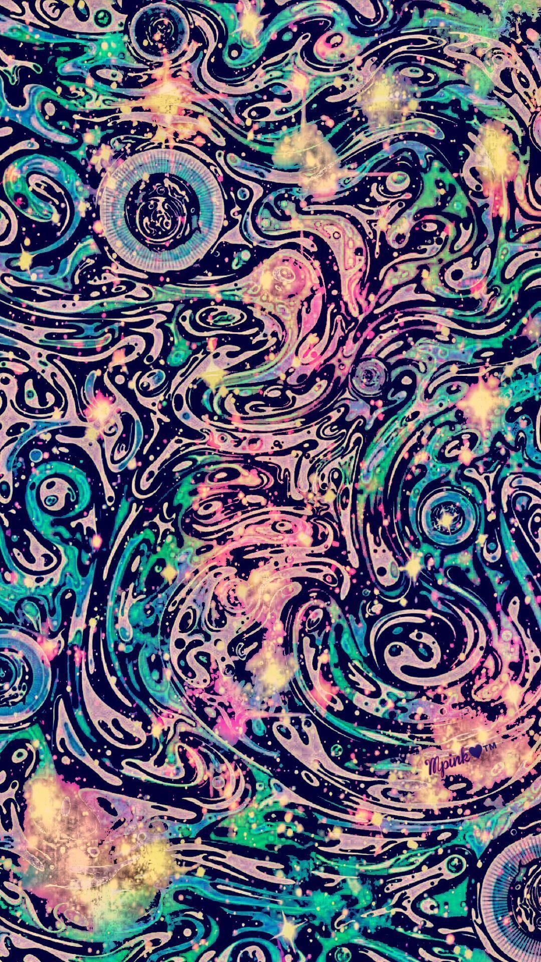 1080x1920 iPhone Wallpaper. Pattern, Psychedelic art, Visual arts, Art