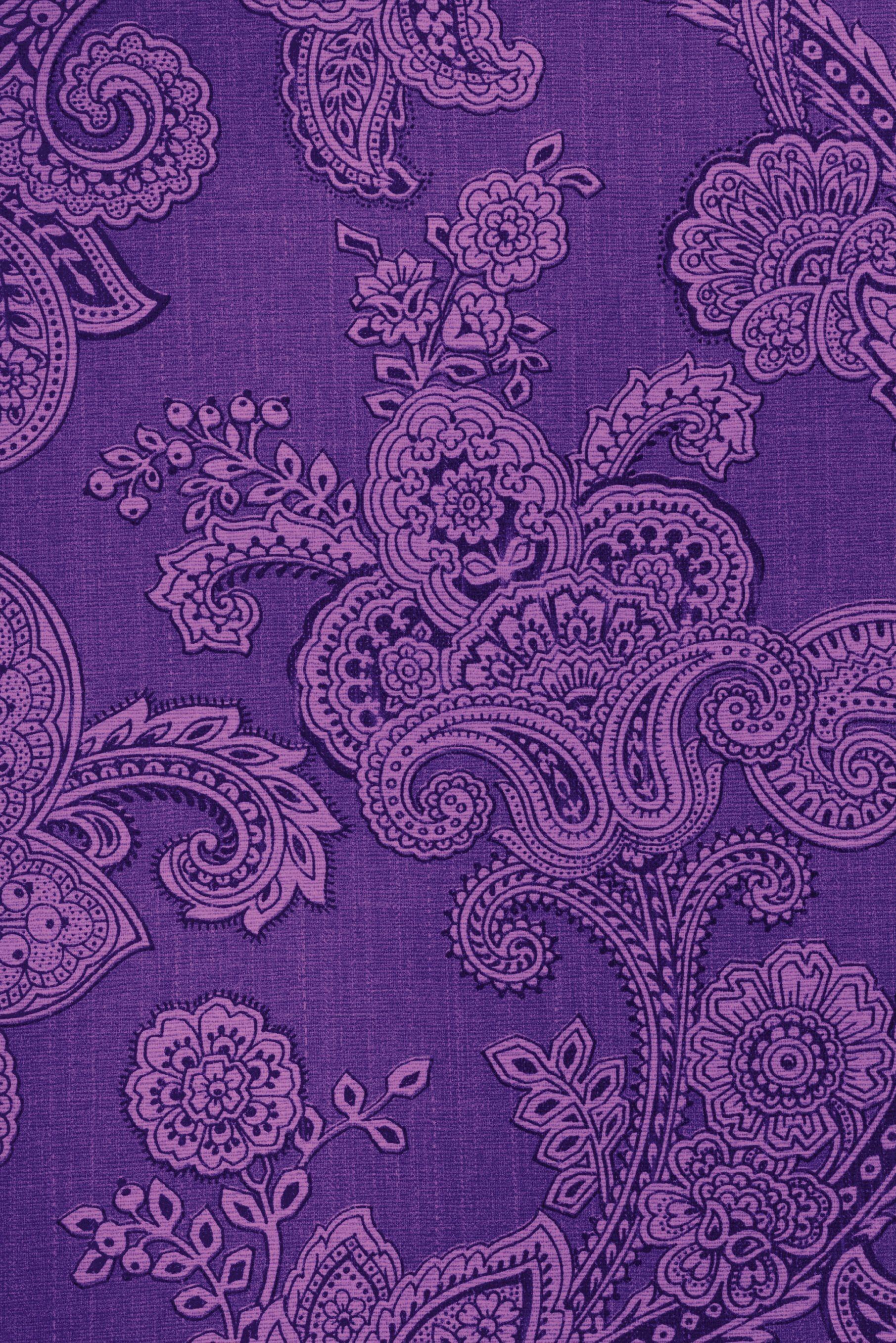 1811x2714 Purple Paisley Wallpaper