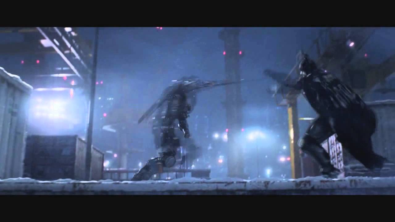 1280x720 Batman vs Deathstroke Animated Fight