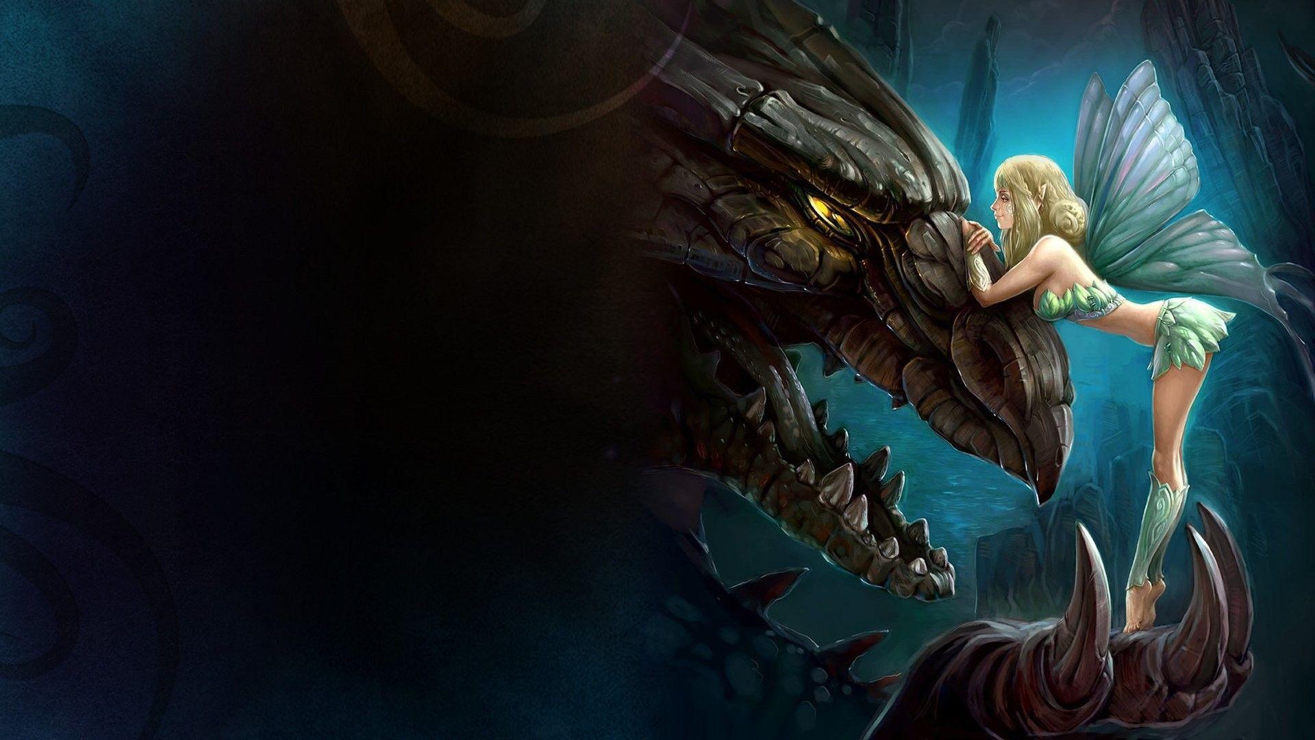 1920x1080 Dark Fairy Wallpaper