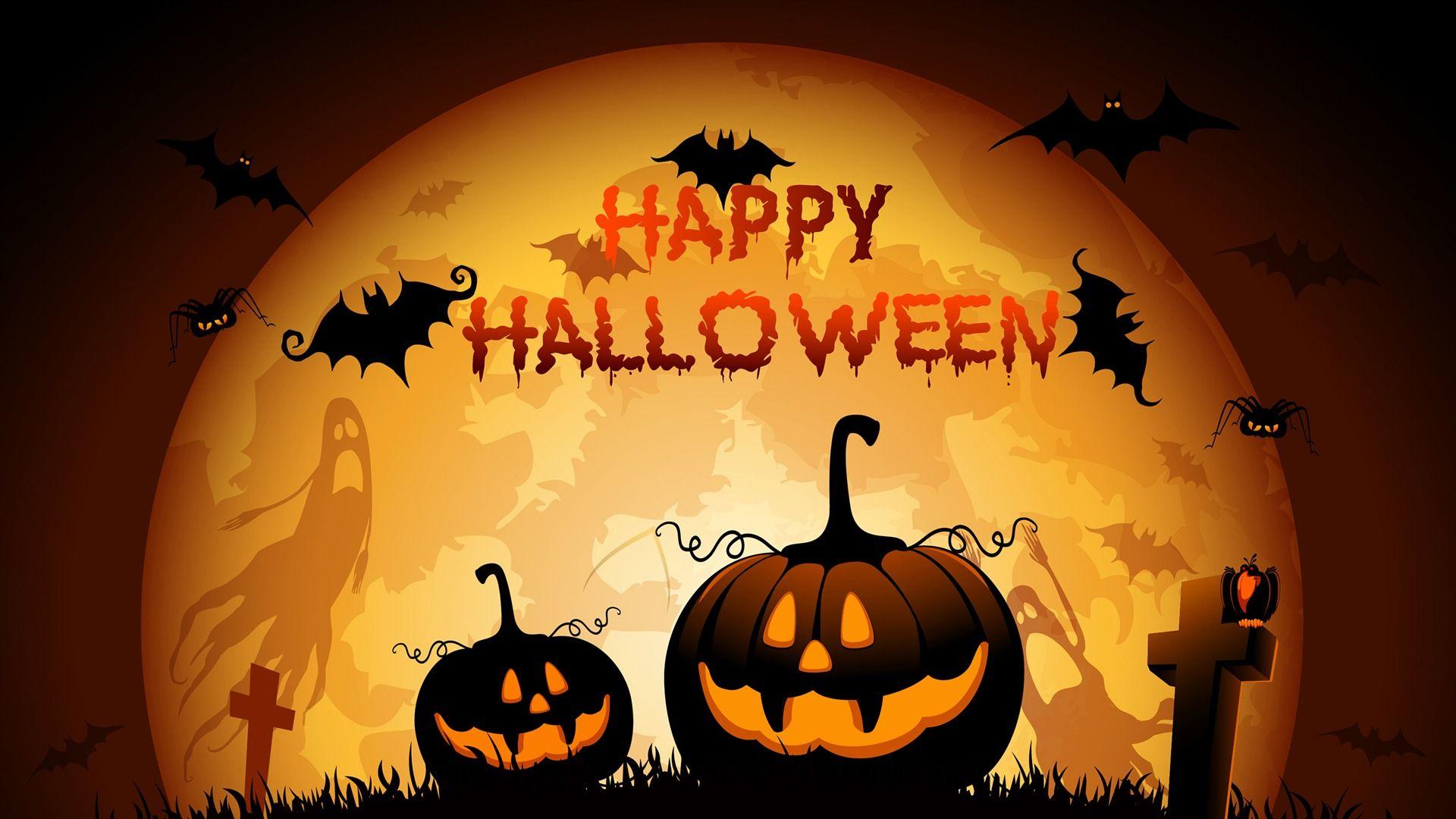 1920x1080 Happy Halloween HD Wallpaper for Desktop