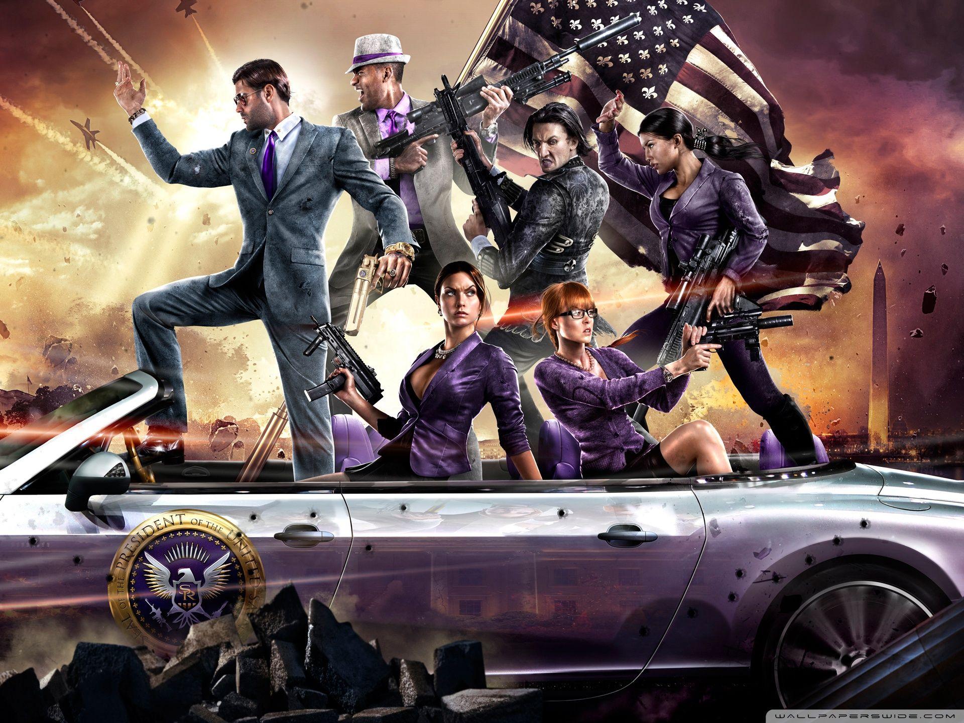 1920x1440 Saints Row IV Video Game Ultra HD Desktop Background Wallpaper