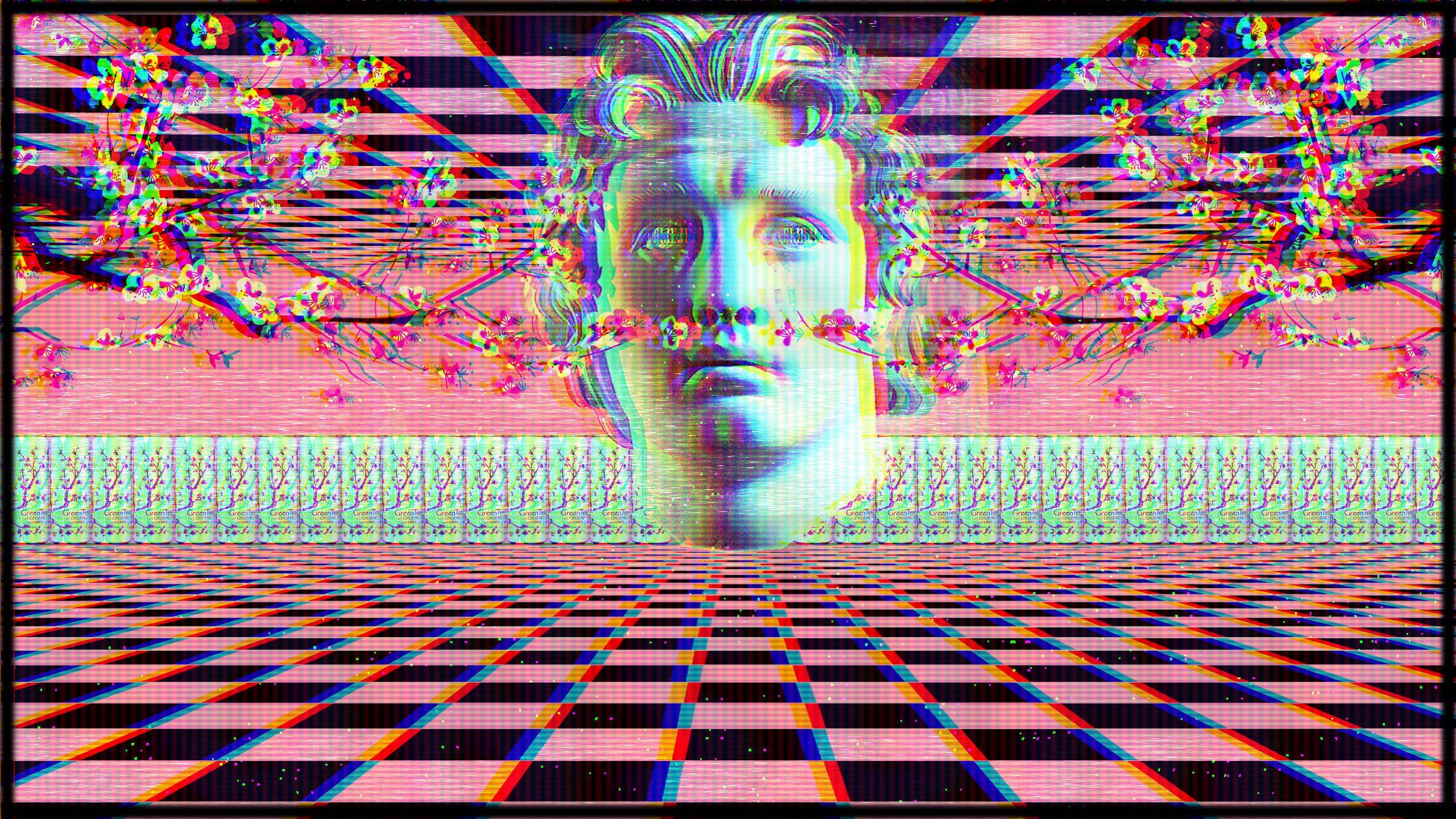 Vaporwave VHS Wallpaper