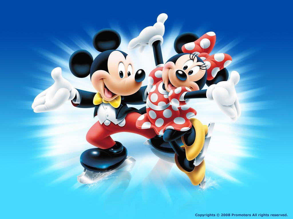 1024x768 Free download Disney Mickey and Minnie Wallpaper [1024x768]