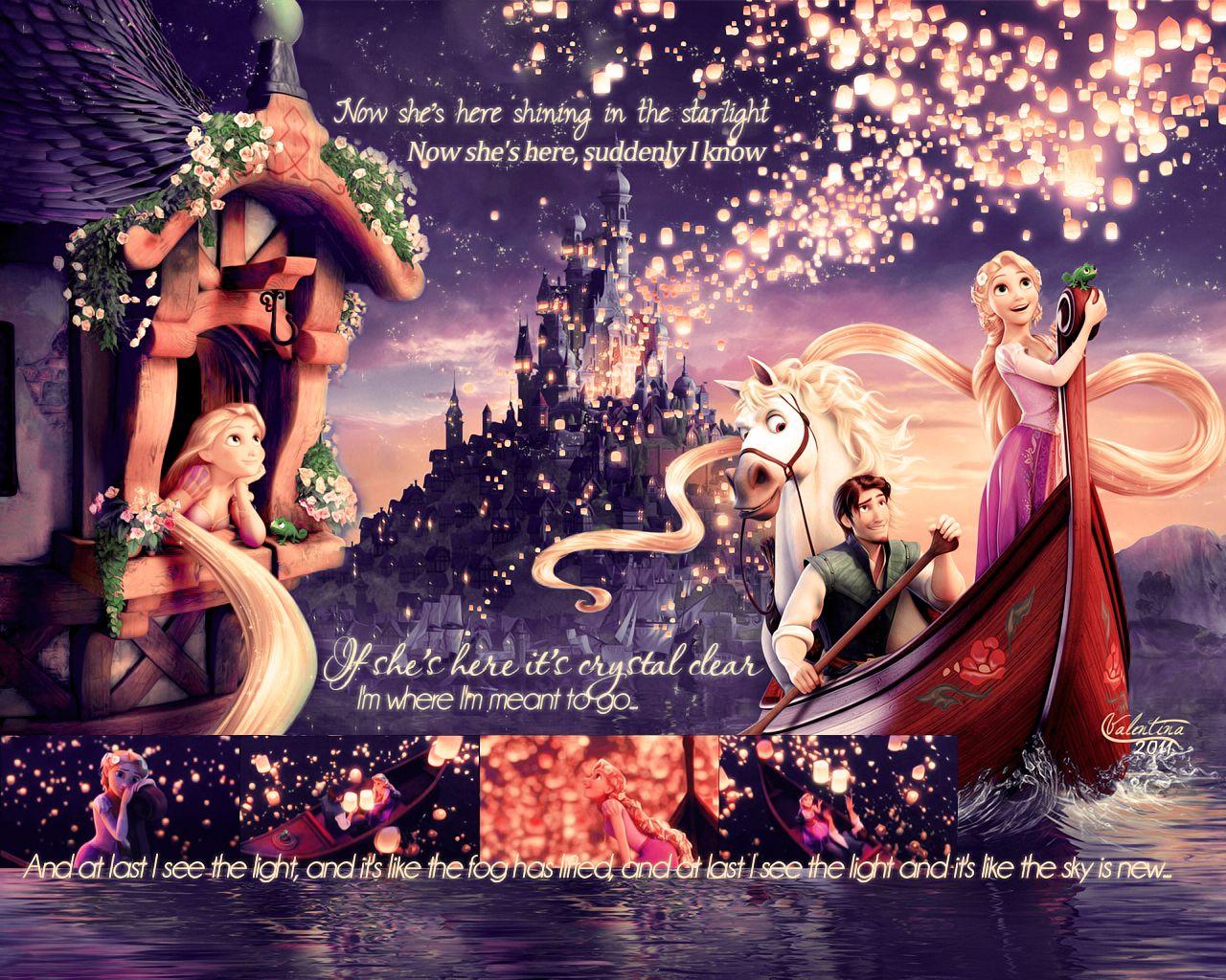 1280x1024 Tangled Wallpaper Rider of Disney Tangled Wallpaper