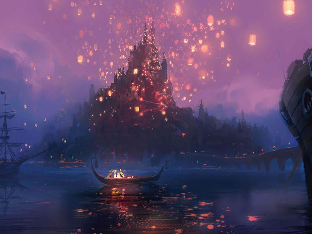 1024x768 Tangled Wallpaper for Desktop