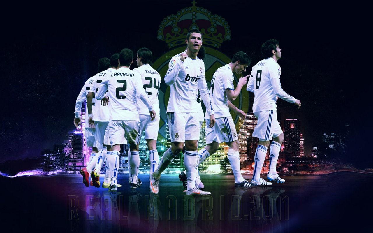 1280x800 Real Madrid Team Wallpaper