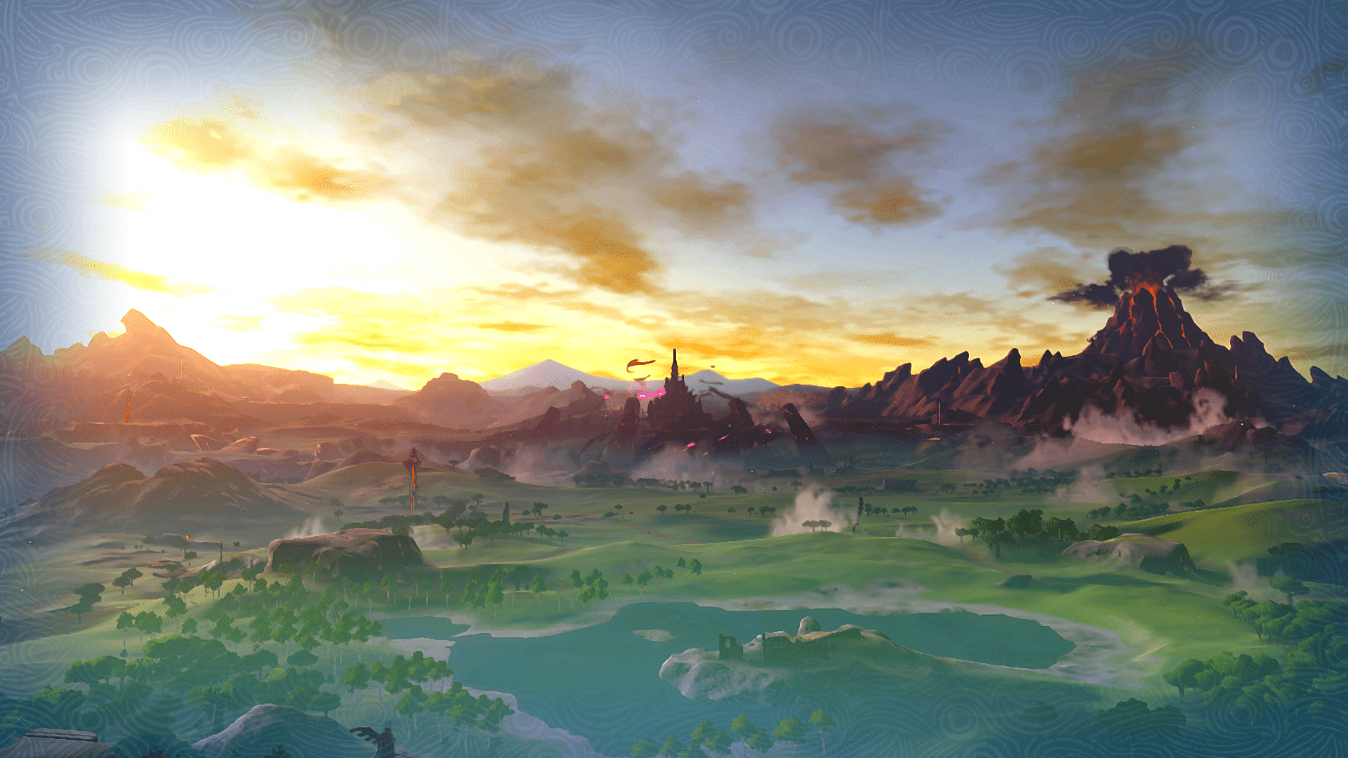 Download The magical world of Hyrule in The Legend of Zelda series Wallpaper  | Wallpapers.com