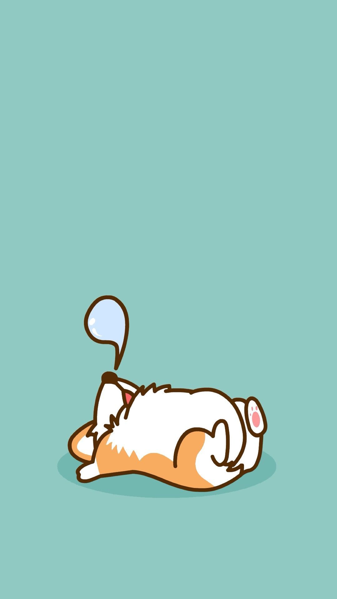 1080x1920 Cartoon Puppy Wallpaper