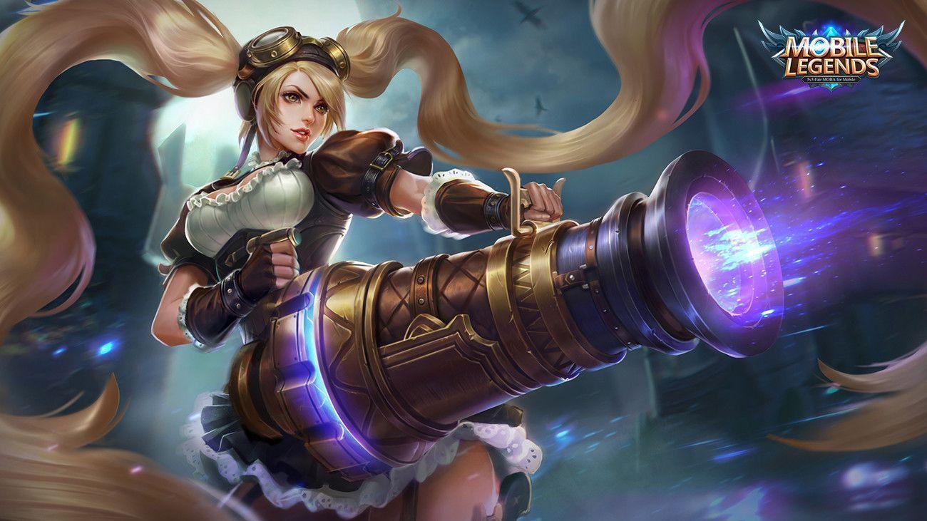 1300x731 Mobile Legends Layla 4k Wallpaper