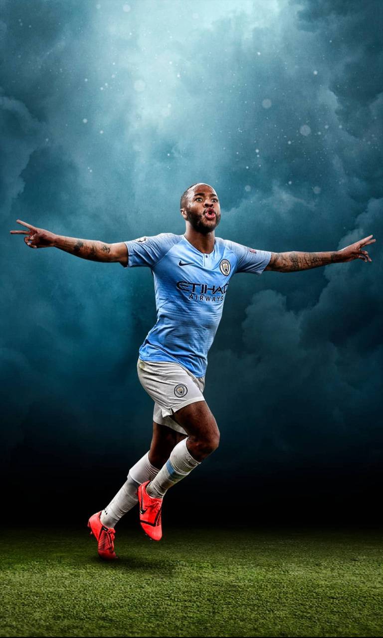 768x1280 Raheem Sterling Wallpaper Free HD Wallpaper