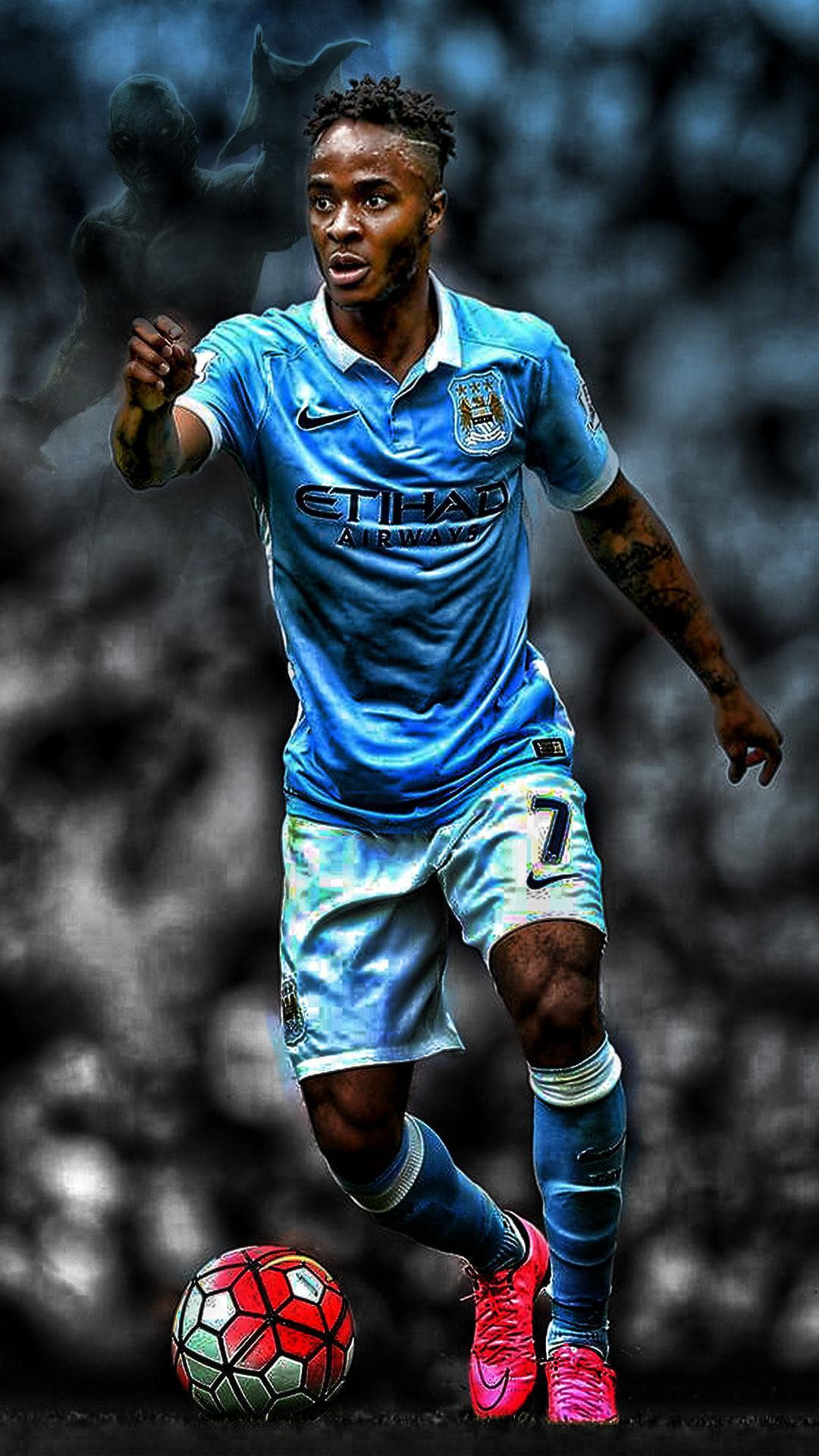 1080x1920 Raheem Sterling Wallpaper iPhone Free HD