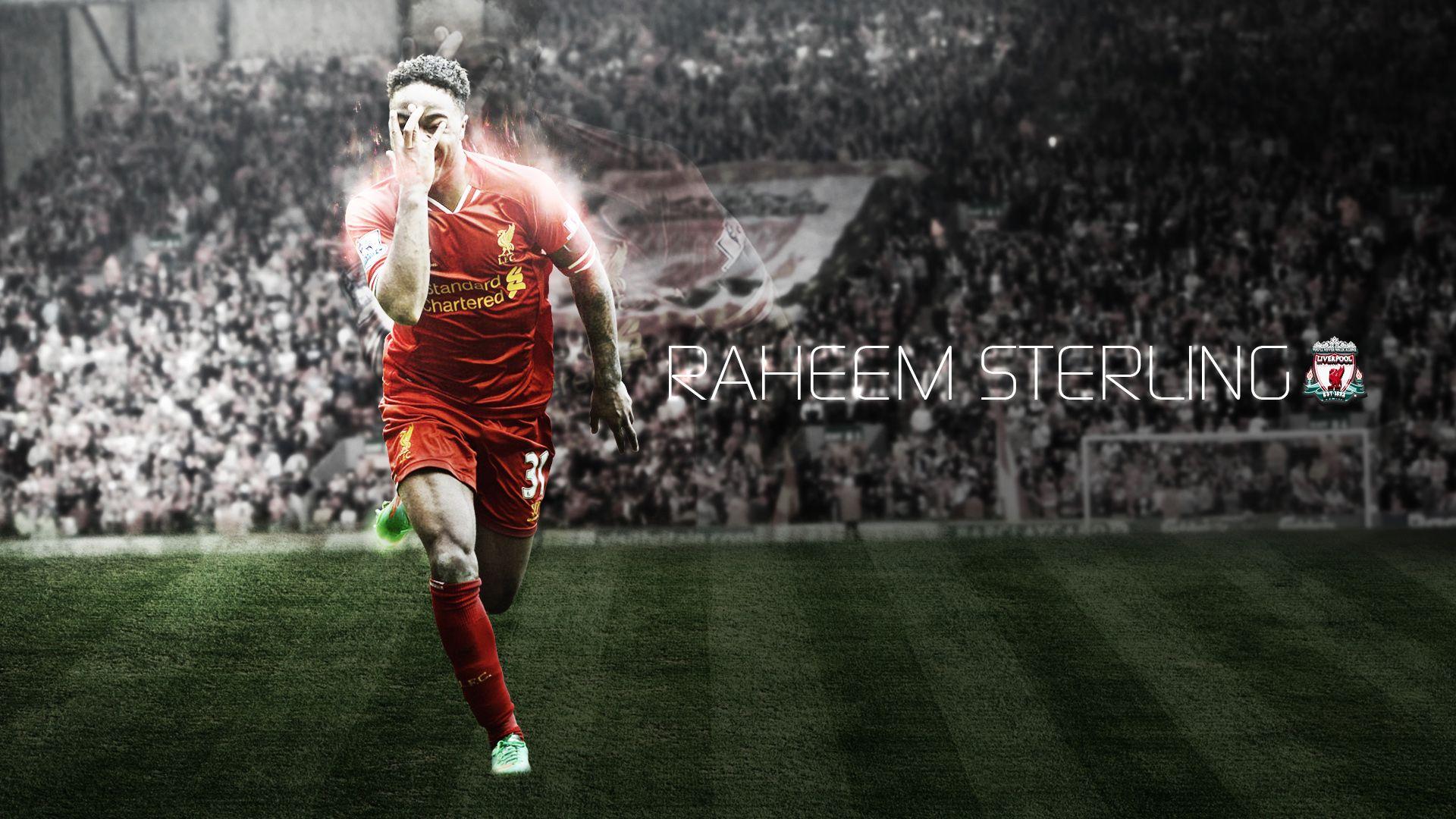 1920x1080 Download 1920x1080 Raheem Sterling 2015 Liverpool FC Wallpaper