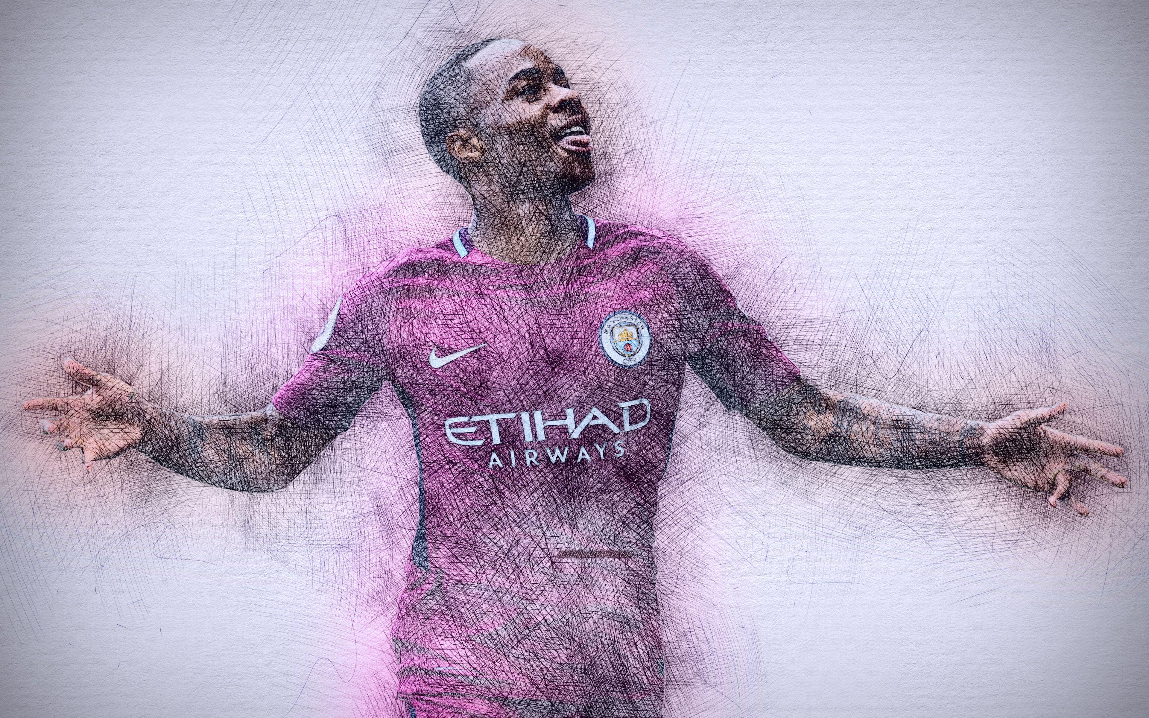 3840x2400 Raheem Sterling 4k Ultra HD Wallpaper. Background Image