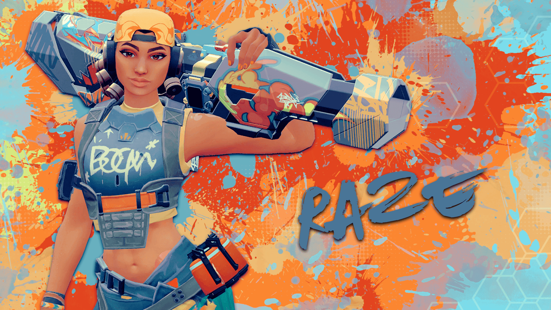 Raze Wallpaper 4K : r/VALORANT