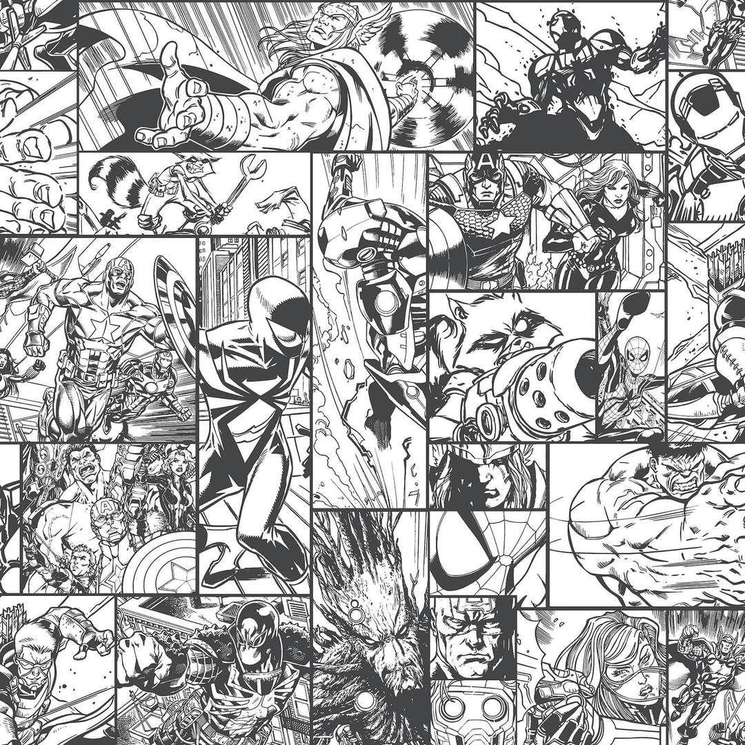 Black and White Comic Wallpapers - Top Free Black and White Comic