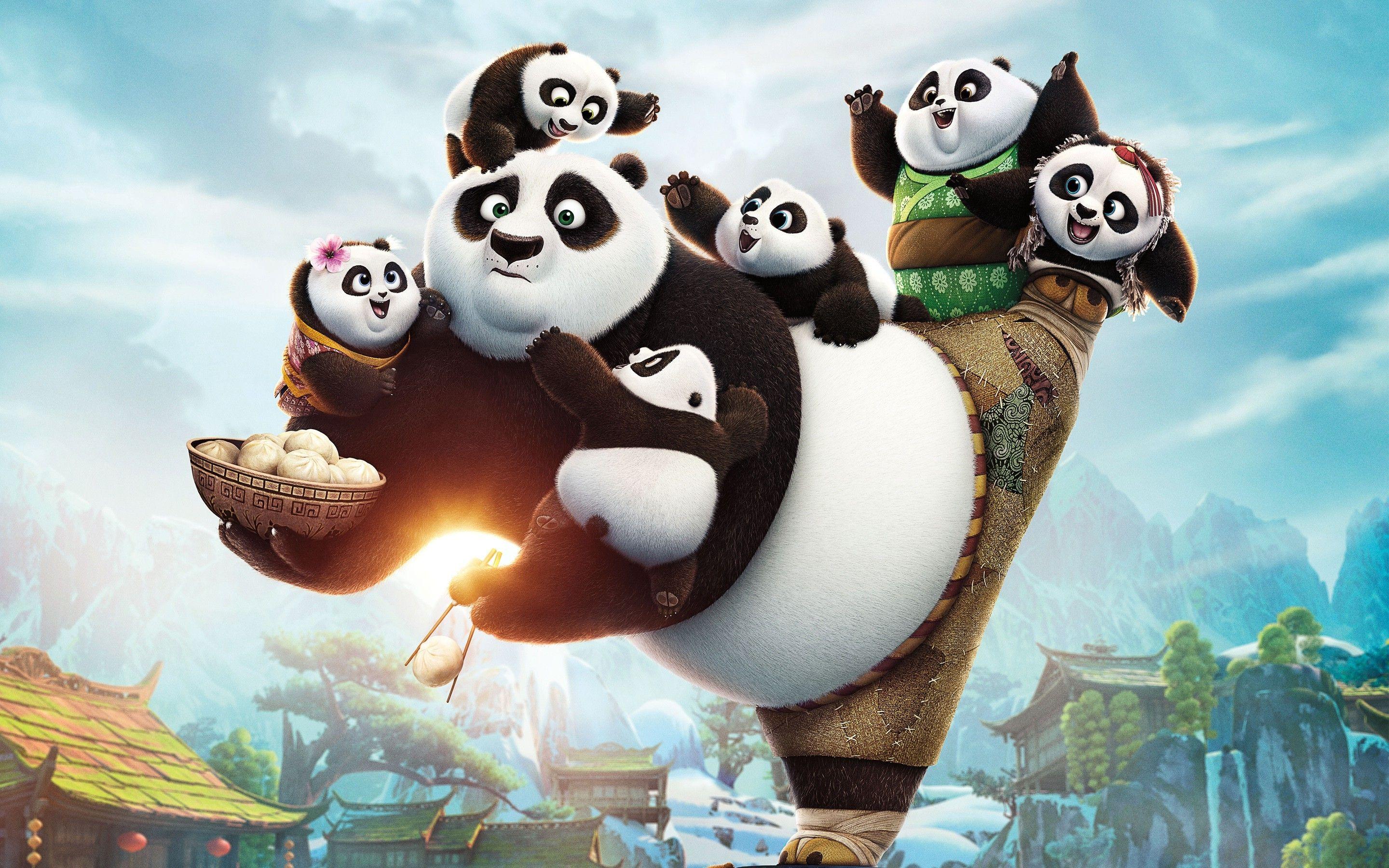 2880x1800 kung Fu Panda Movies, Artwork Wallpaper HD / Desktop and Mobile Background