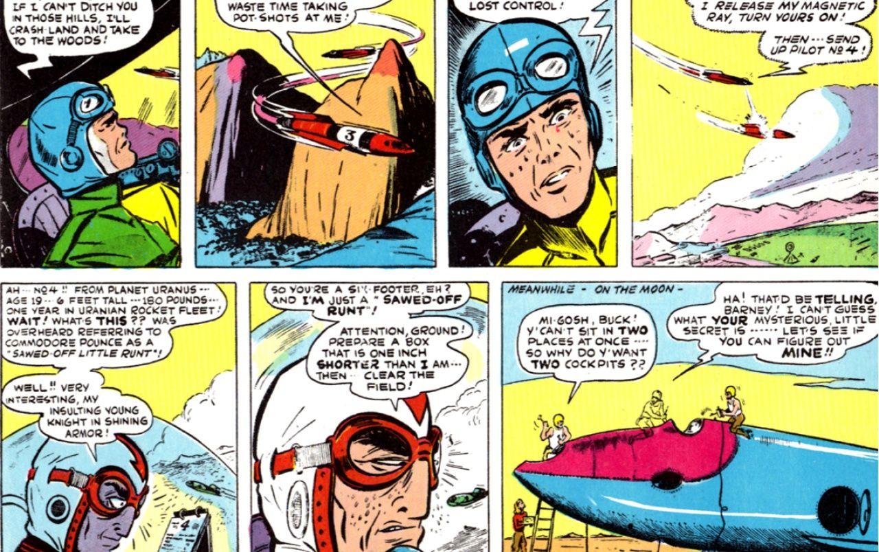 1280x804 Buck Rogers 1930's comic strip wallpaper. Buck Rogers 1930's