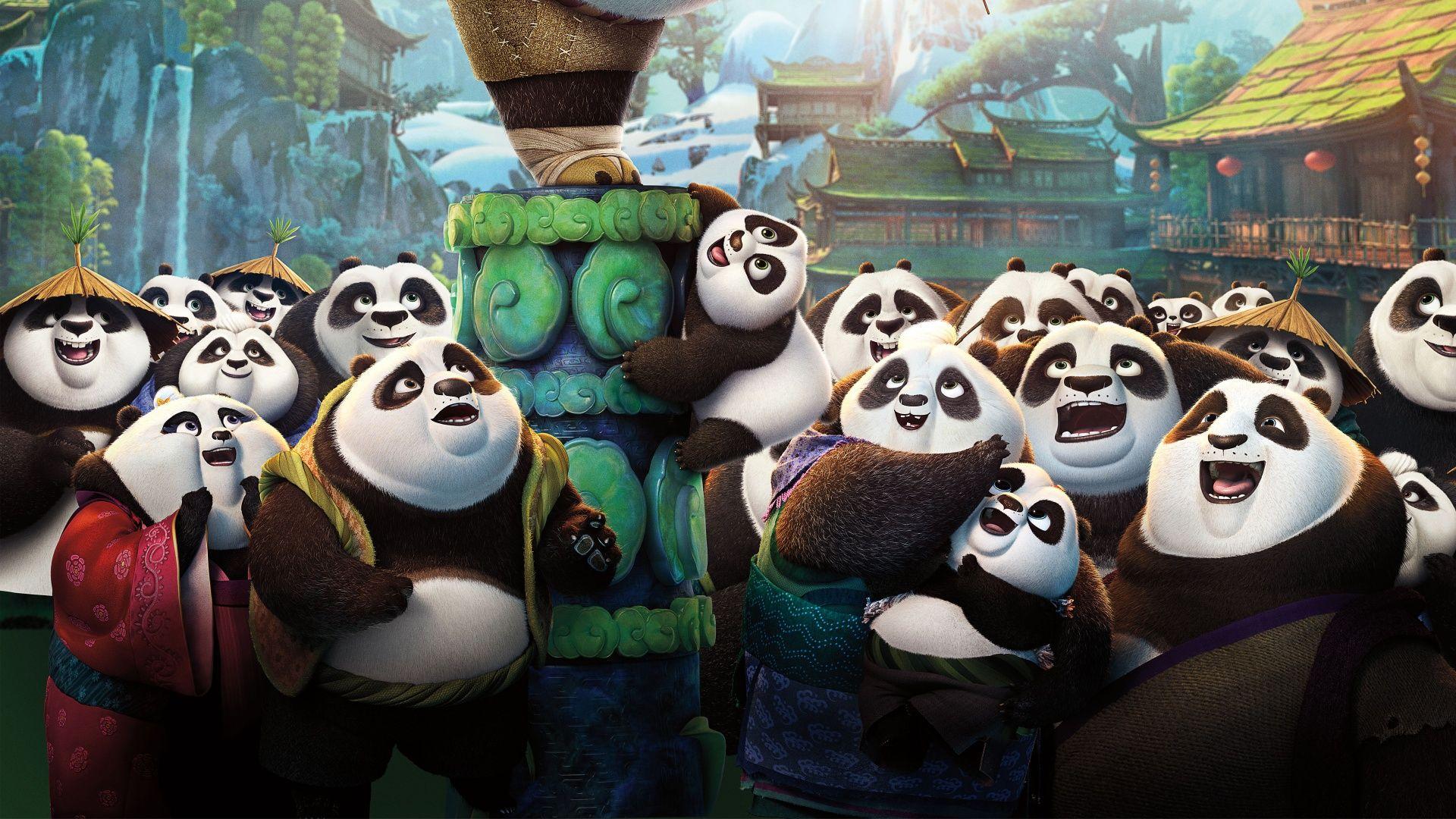 1920x1080 Kung Fu Panda 3 Movie Desktop Wallpaper 49419 1920x1080px