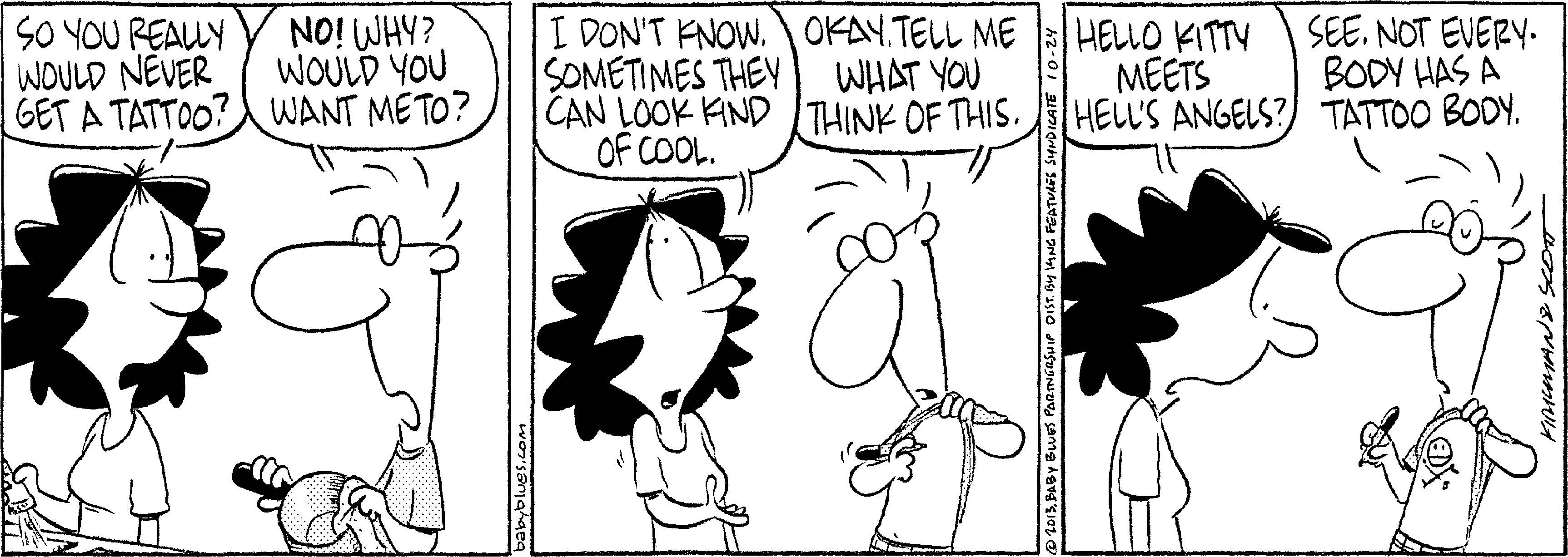3451x1227 BABY BLUES Comicstrip Comics Baby Funny Humor (19) Wallpaper