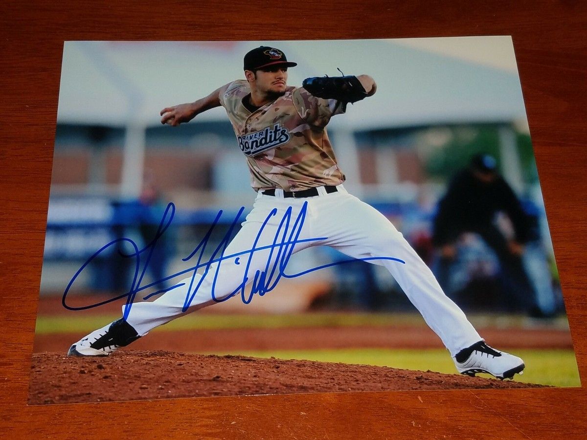 1200x900 Lance McCullers Autographed 8x10 Photograph Quad Cities River Bandits