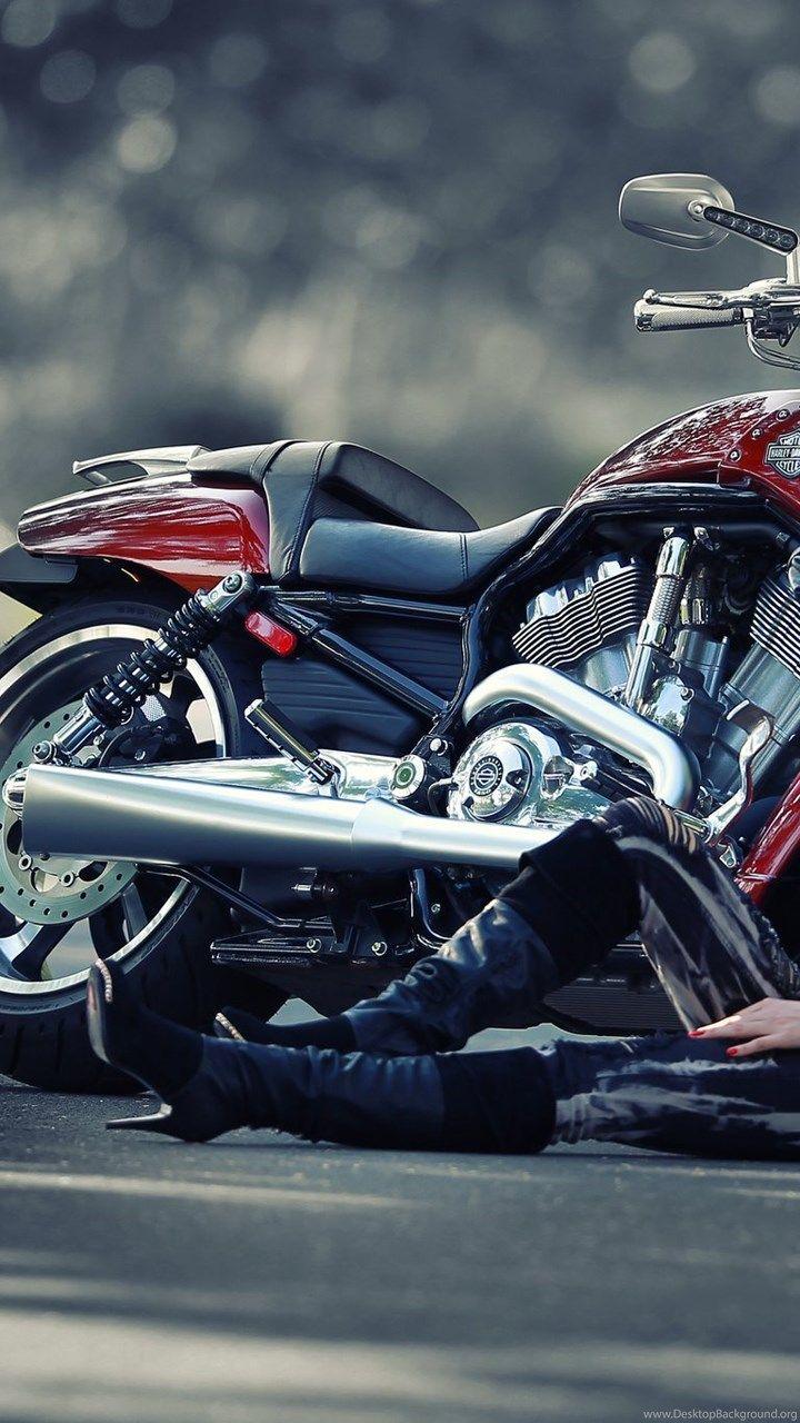 720x1280 Automotive Wallpaper: Harley Davidson Road King iPhone Wallpaper