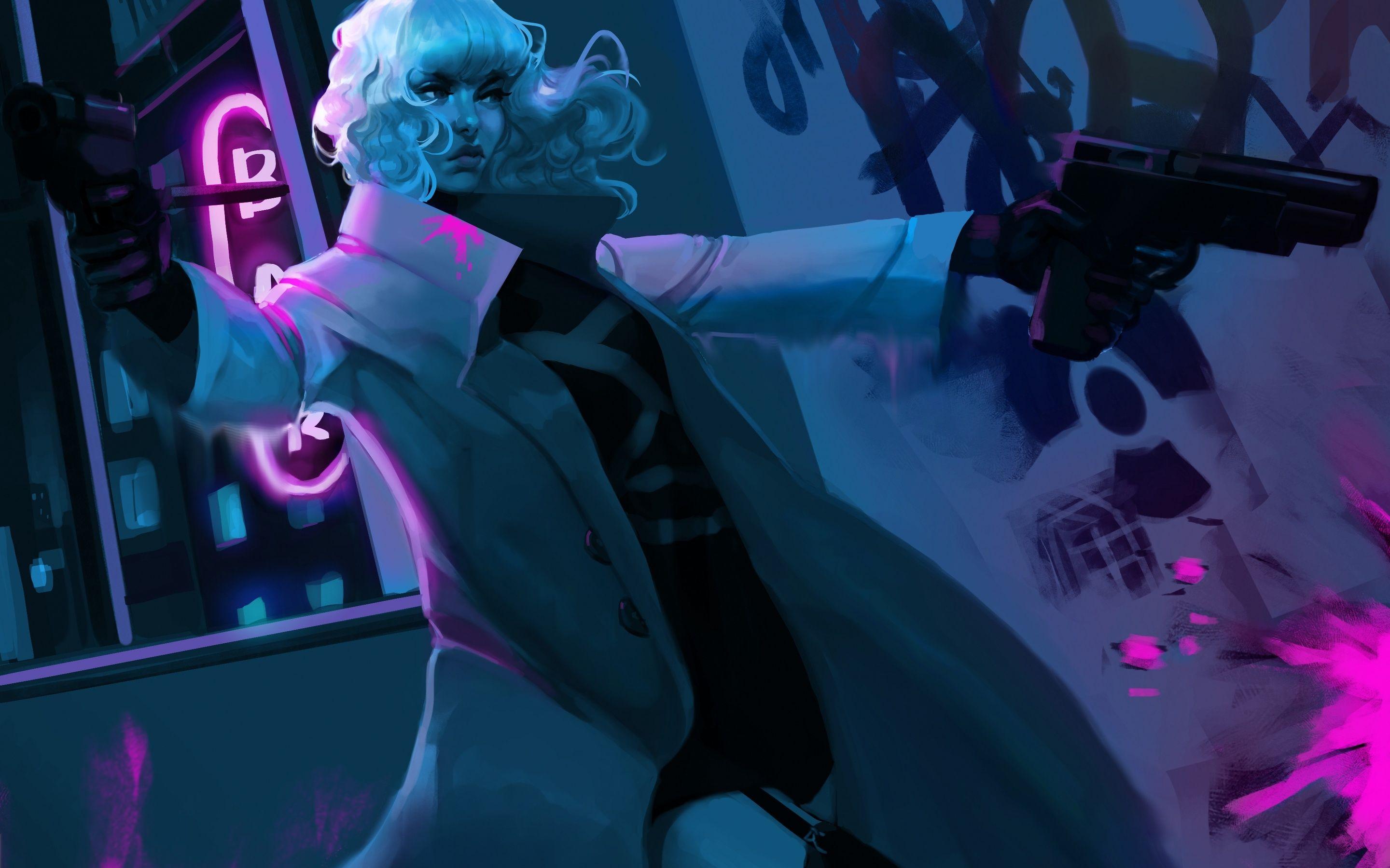 2880x1800 Atomic Blonde Artwork Wide Wallpaper 63112 2880x1800px