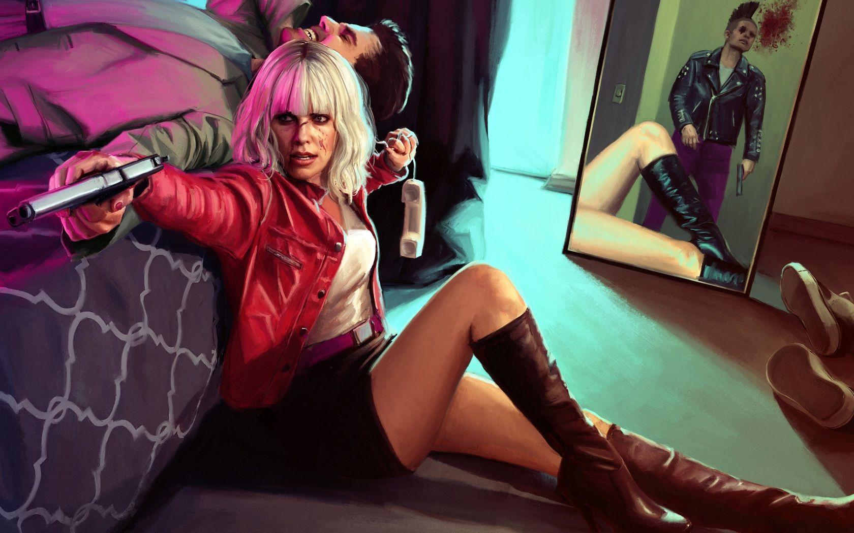 1680x1050 Wallpaper 4k Atomic Blonde Fan Art 4k 4k Wallpaper, Artist