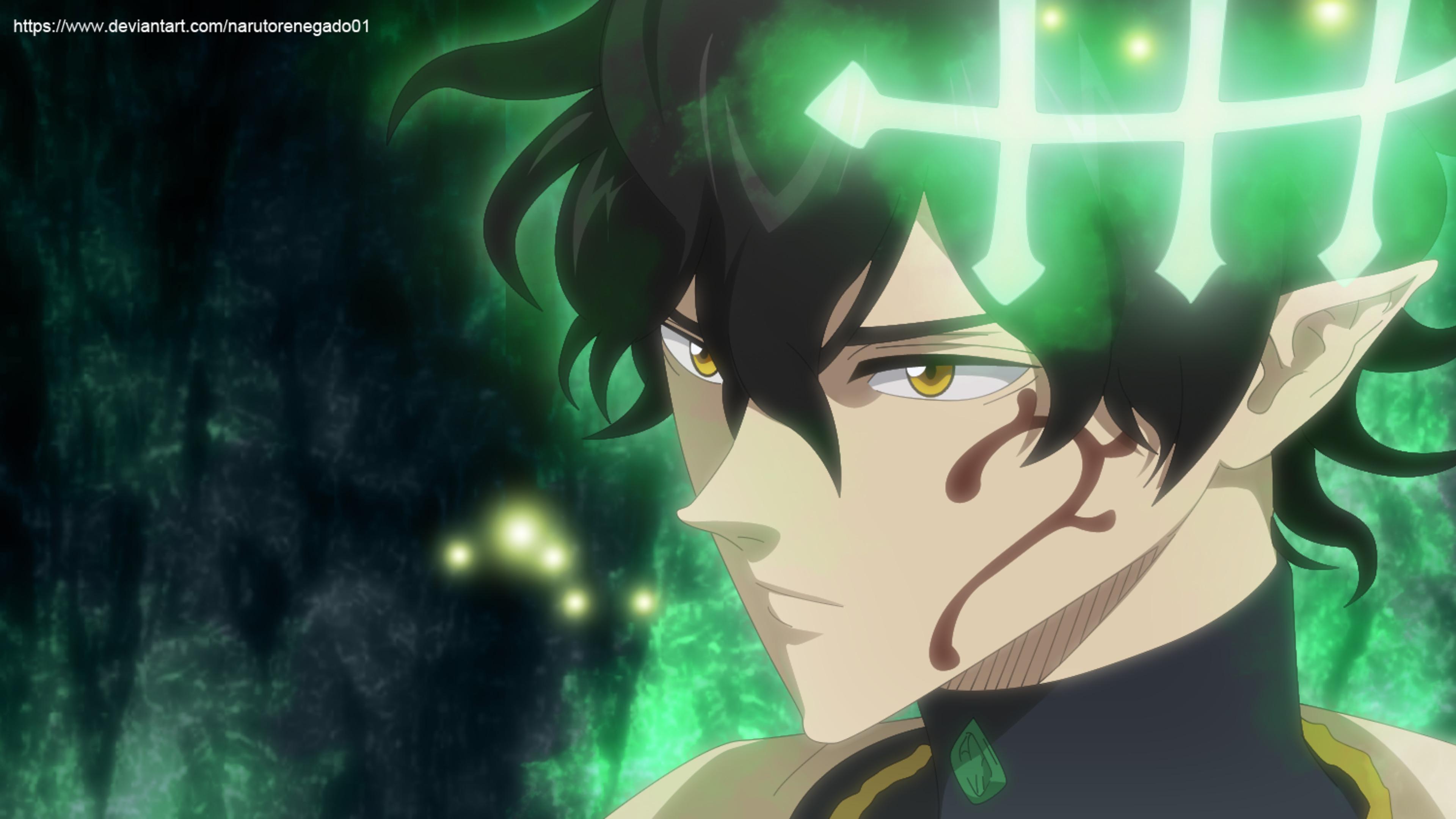 3840x2160 CHARACTER BLACK CLOVER WALLPAPER HD POUR ANDROID Clover
