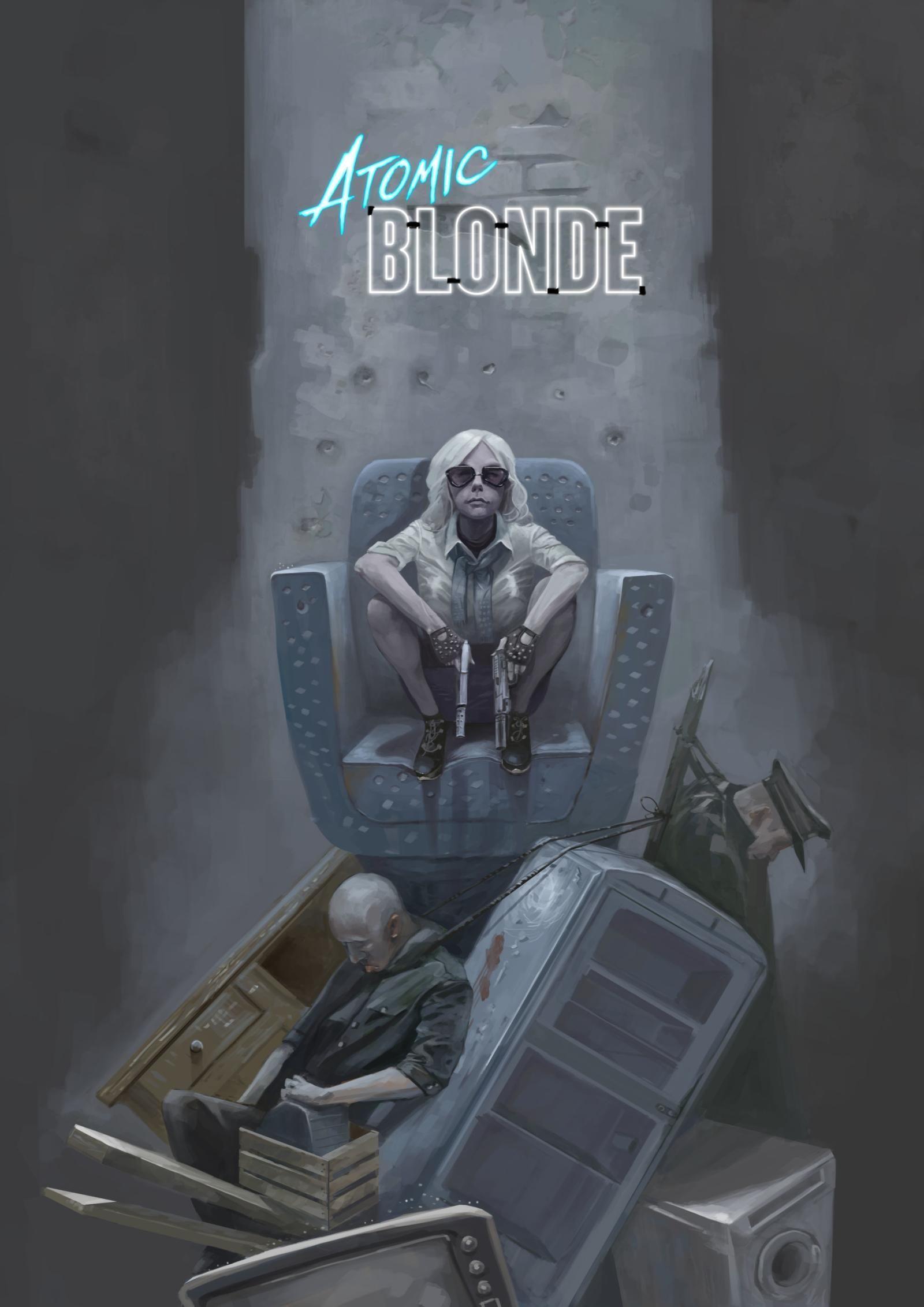 1600x2263 Atomic Blonde (2017) [1600 x 2263]. Atomic blonde, Blonde movie