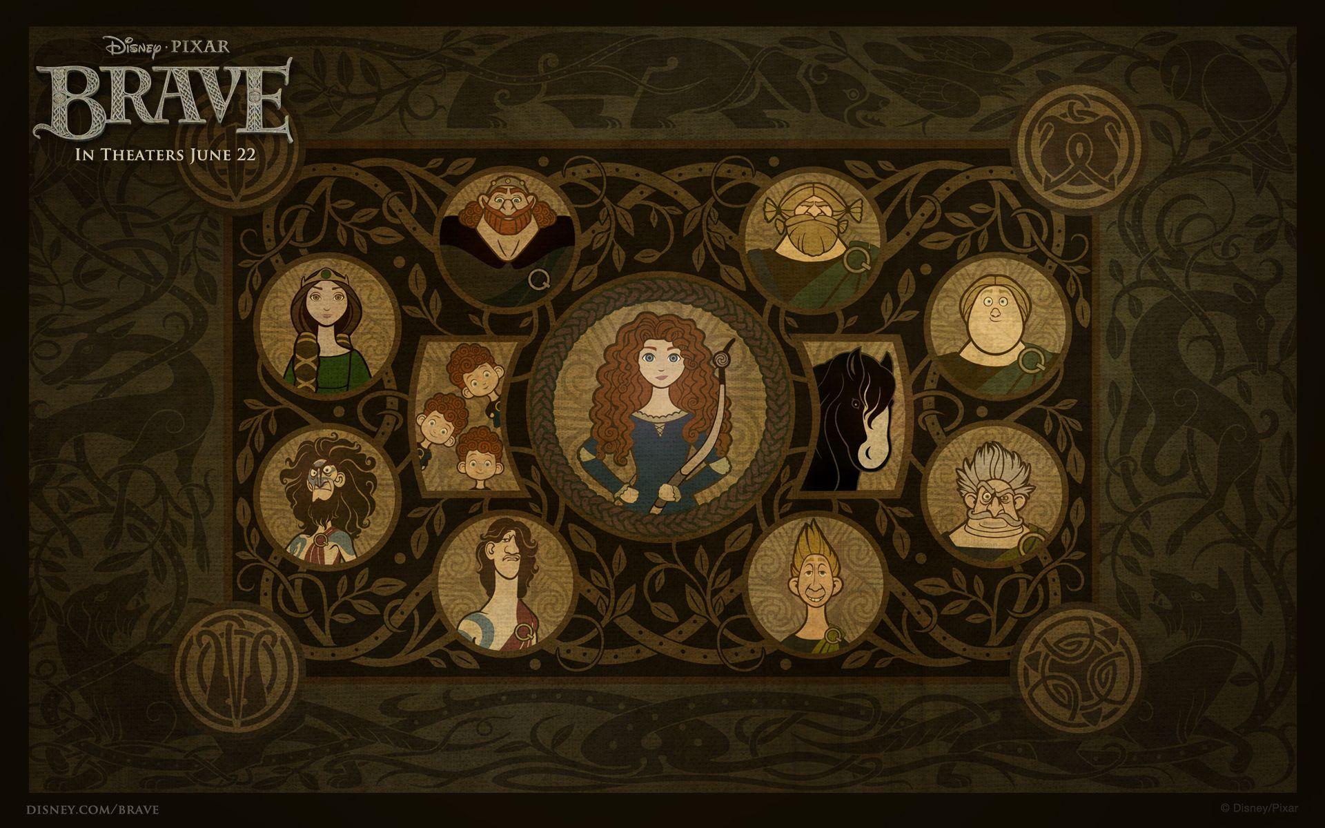 1920x1200 Brave Tapestry Poster Image for Phone