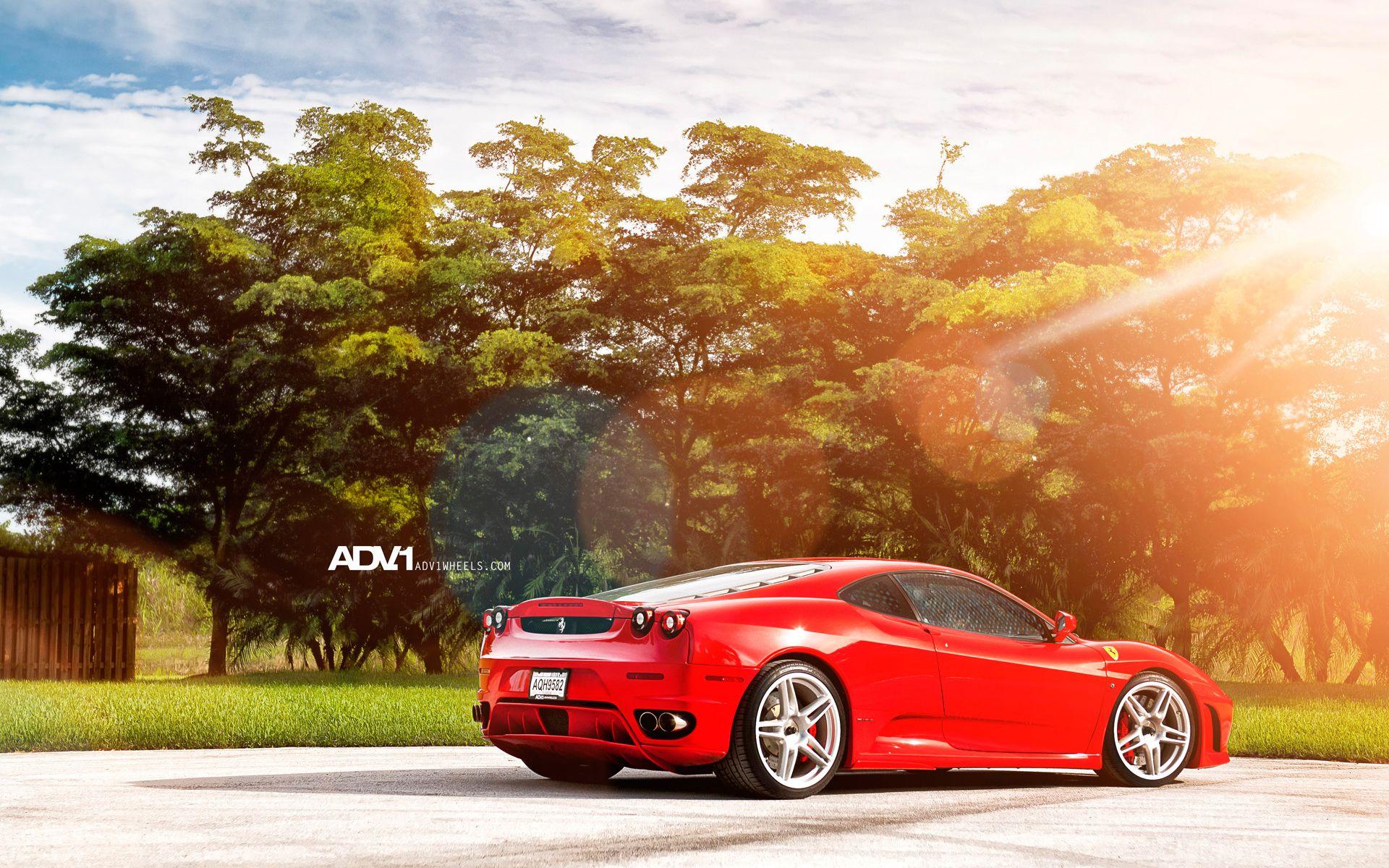 1920x1200 Ferrari F430 on ADV1 Wheels 3 Wallpaper. HD Car Wallpaper