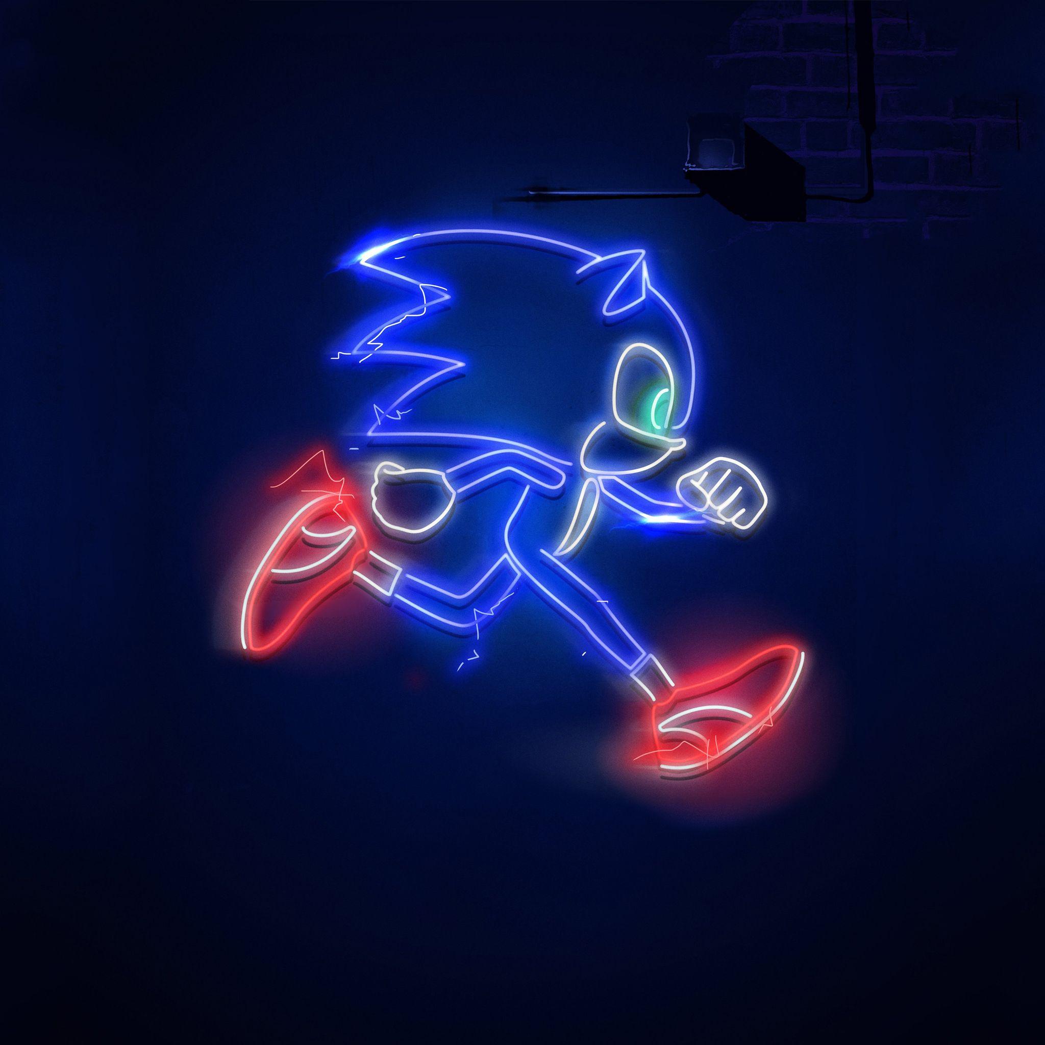 2048x2048 Sonic The Hedgehog Movie 4k 2020 iPad Air HD 4k