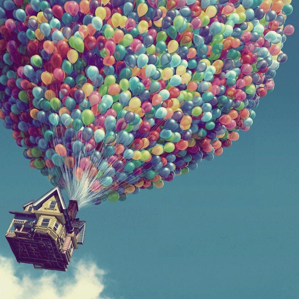 1024x1024 Up the movie. iPad Wallpaper free iPad wallpaper