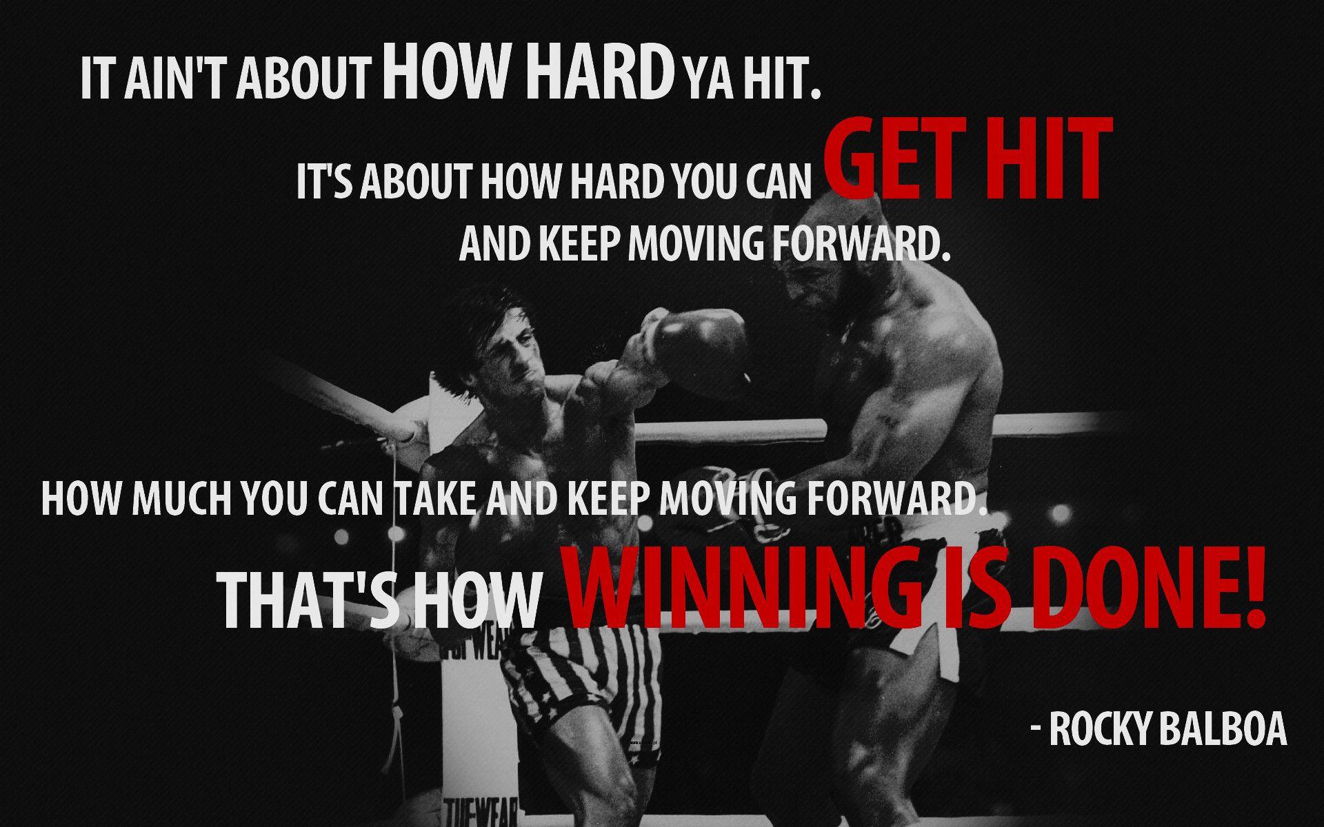 Rocky Balboa Quotes Posters