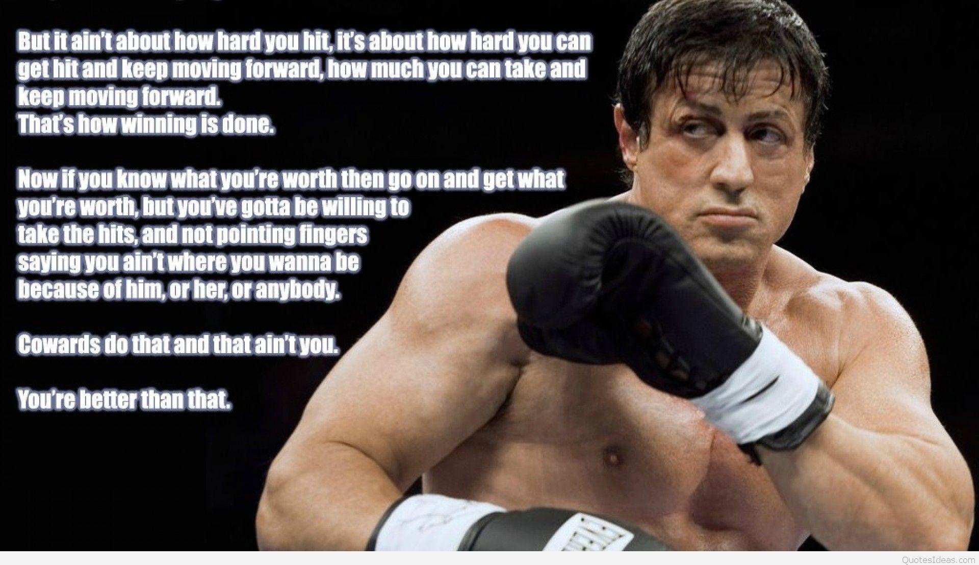 rocky wallpaper quotes