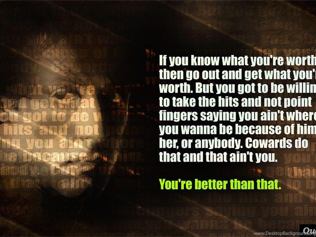 1024x768 Quote By Rocky Balboa Inspirational Quotes Desktop Background