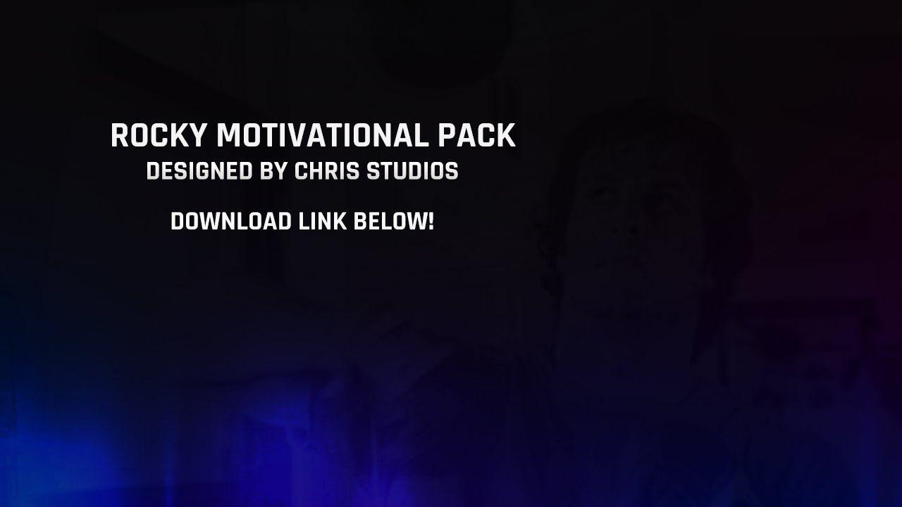 1280x720 Rocky Balboa Motivational Pack Header, AVI, & Wallpaper (Designed